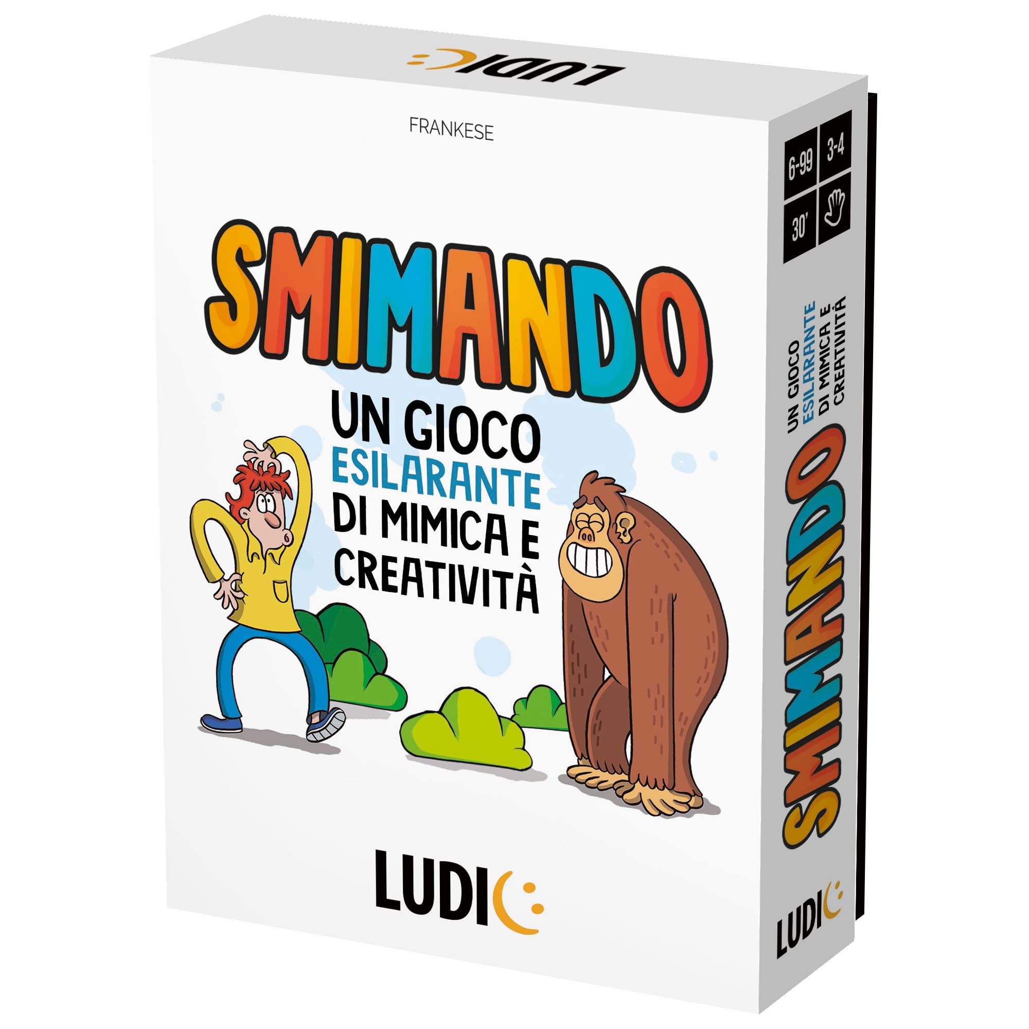 Ludic - Smimando 18 Un Party Game Esilarante, Gioco Di Società Per Adulti Per 3-4, IT57403