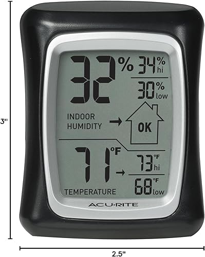 Miniatura 6 de Monitor Comfort Home de la marca Acu-Rite Plástico Negro paquete de de 1