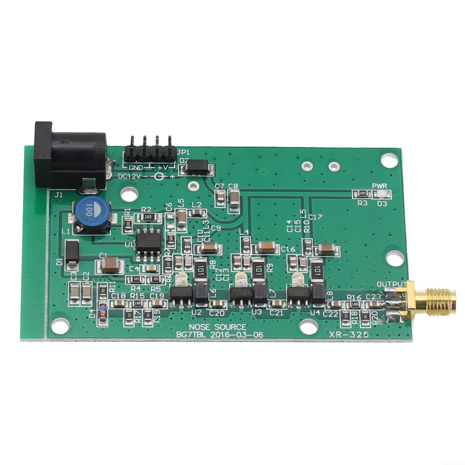 DC12V Noise Source Featuring Enhanced Performance for Spectrum Tracking with SMA Output