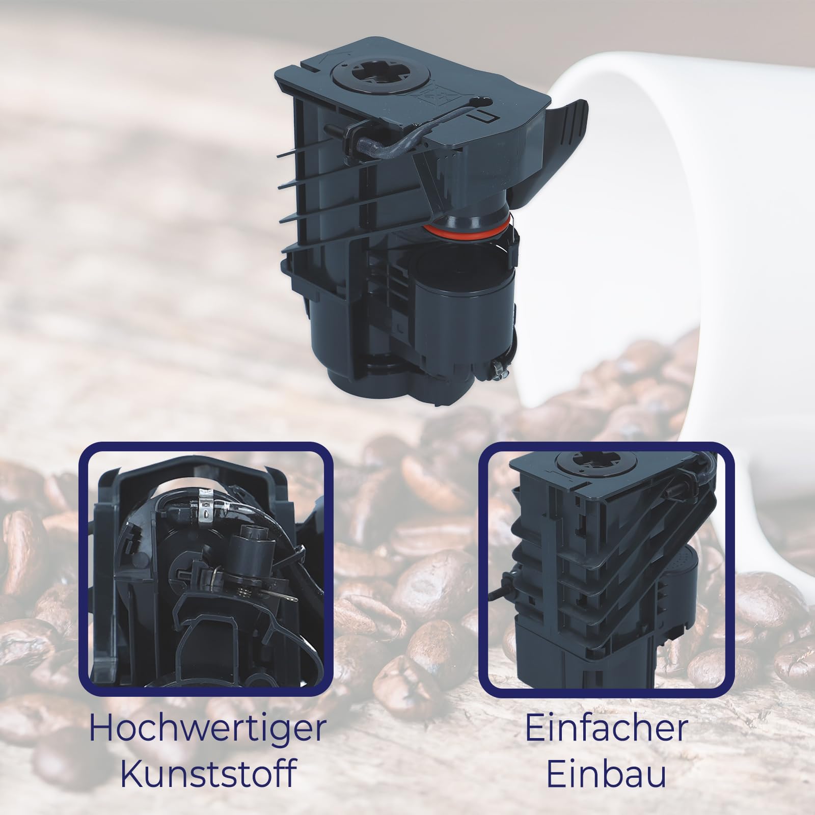 LUTH Premium Profi Parts Gruppo erogatore compatibile con Siemens EQ9 11010422 S300 S400 S500 S700 S900 11043543 11032774 V04 per macchine da caffè completamente automatiche