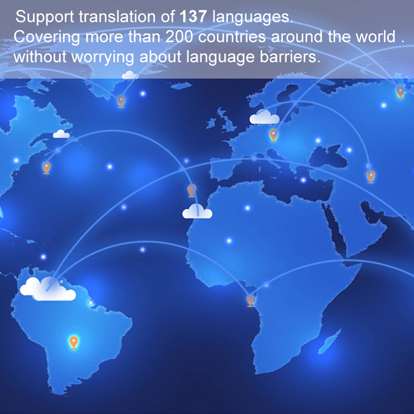 Dispositivo per traduttore linguistico avanzata traduzione vocale multilingue avanzata Interpretazione in tempo reale per i viaggiatori professionisti delle imprese in lega di