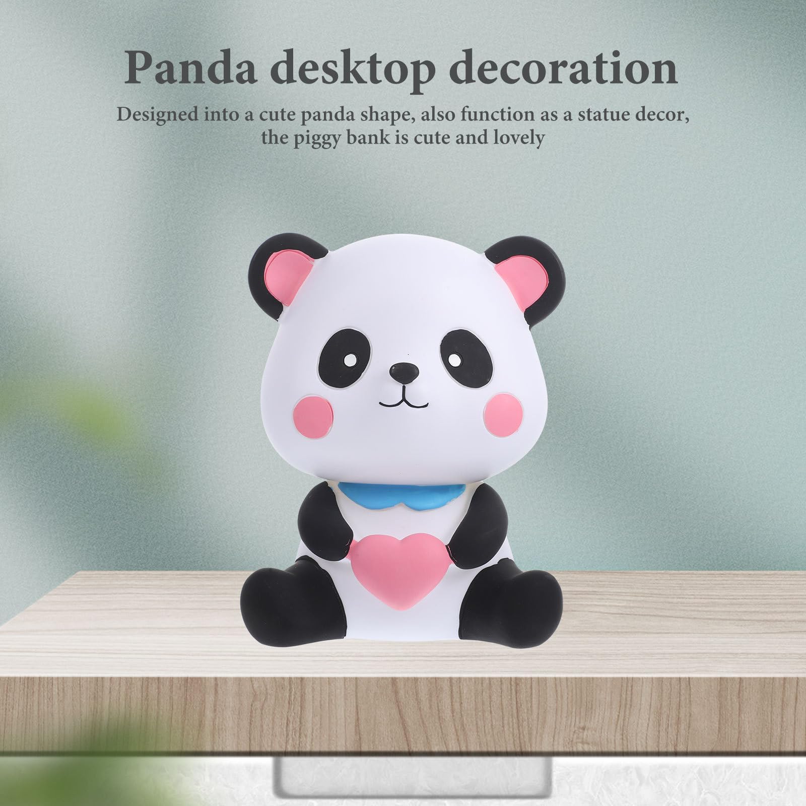 STOBAZA 4 Piezas Alcancía de Dibujos Animados Forma de Panda para