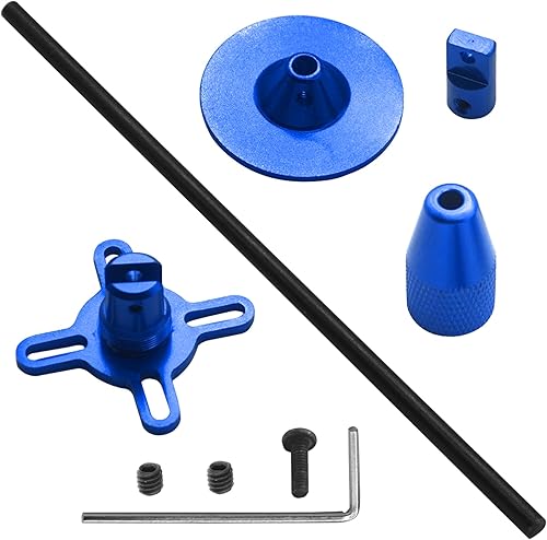 Vgoohobby Antena de brĂşjula RC GPS de aleaciĂłn de aluminio, base plegable, soporte fijo para RC DIY cuadricĂłptero multicoptero (azul) Vgoohobby Antena de brĂşjula RC GPS de aleaciĂłn de aluminio, base plegable, soporte fijo para RC DIY cuadricĂłptero multicoptero (azul)