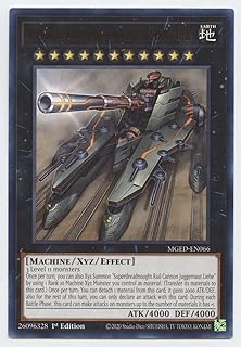 Superdreadnought Rail Cannon Juggernaut Liebe - MGED-EN066 - Rare - 1st Edition