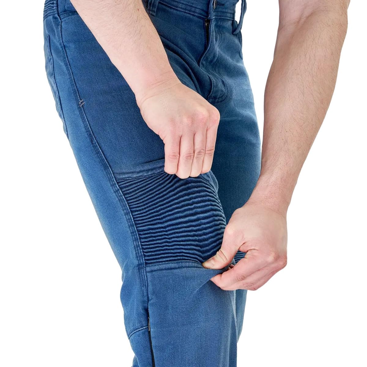 SHIMA Zenith Jeans Moto Hombre Mujer Protectores GFLEXX Homologado Ajustado Textile Vaqueros Urbano Pantalón Protección
