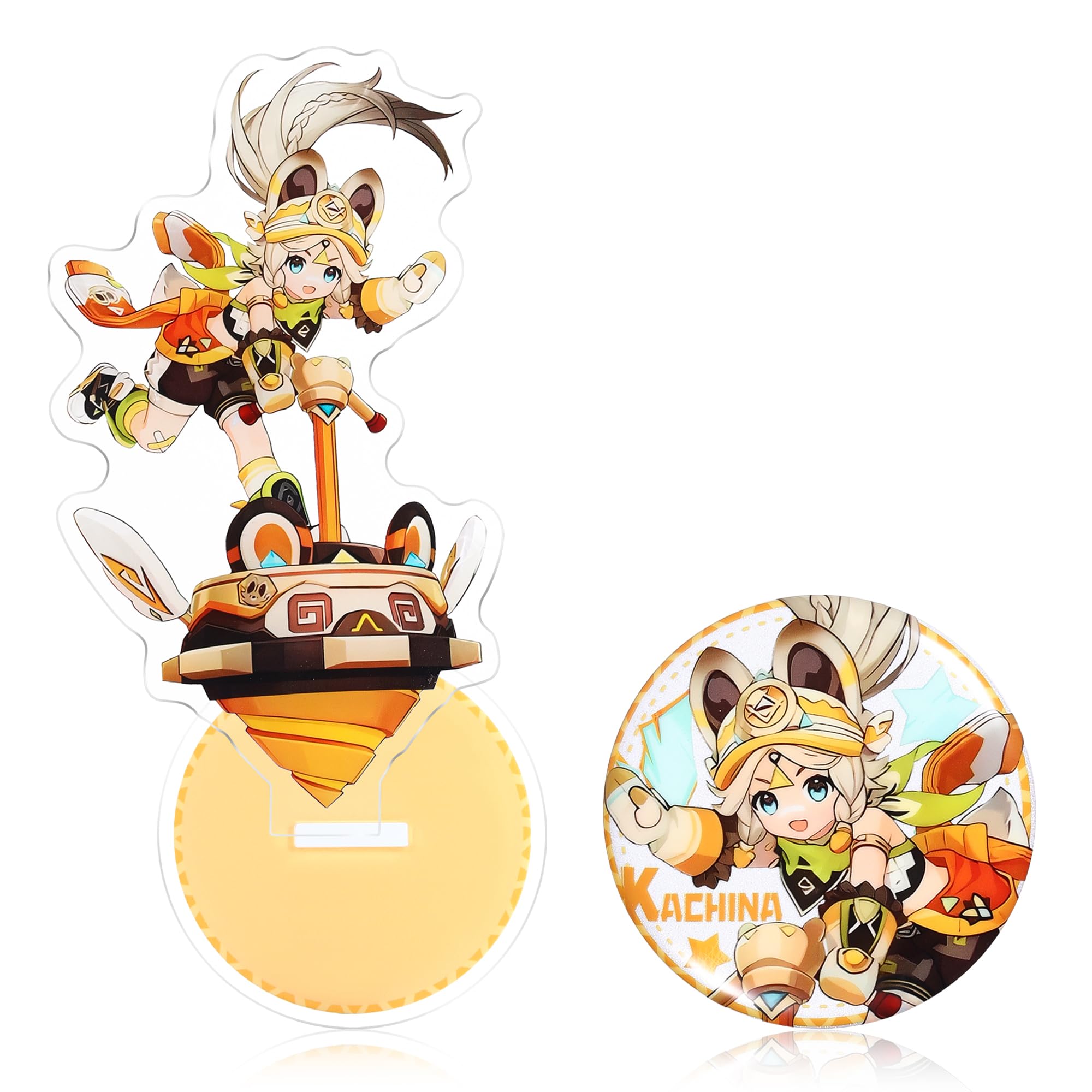 UTIEHD Genshin Impact Acrylic Character Standee - Collectible Stand Merch Display Featuring for Fans (Kachina)