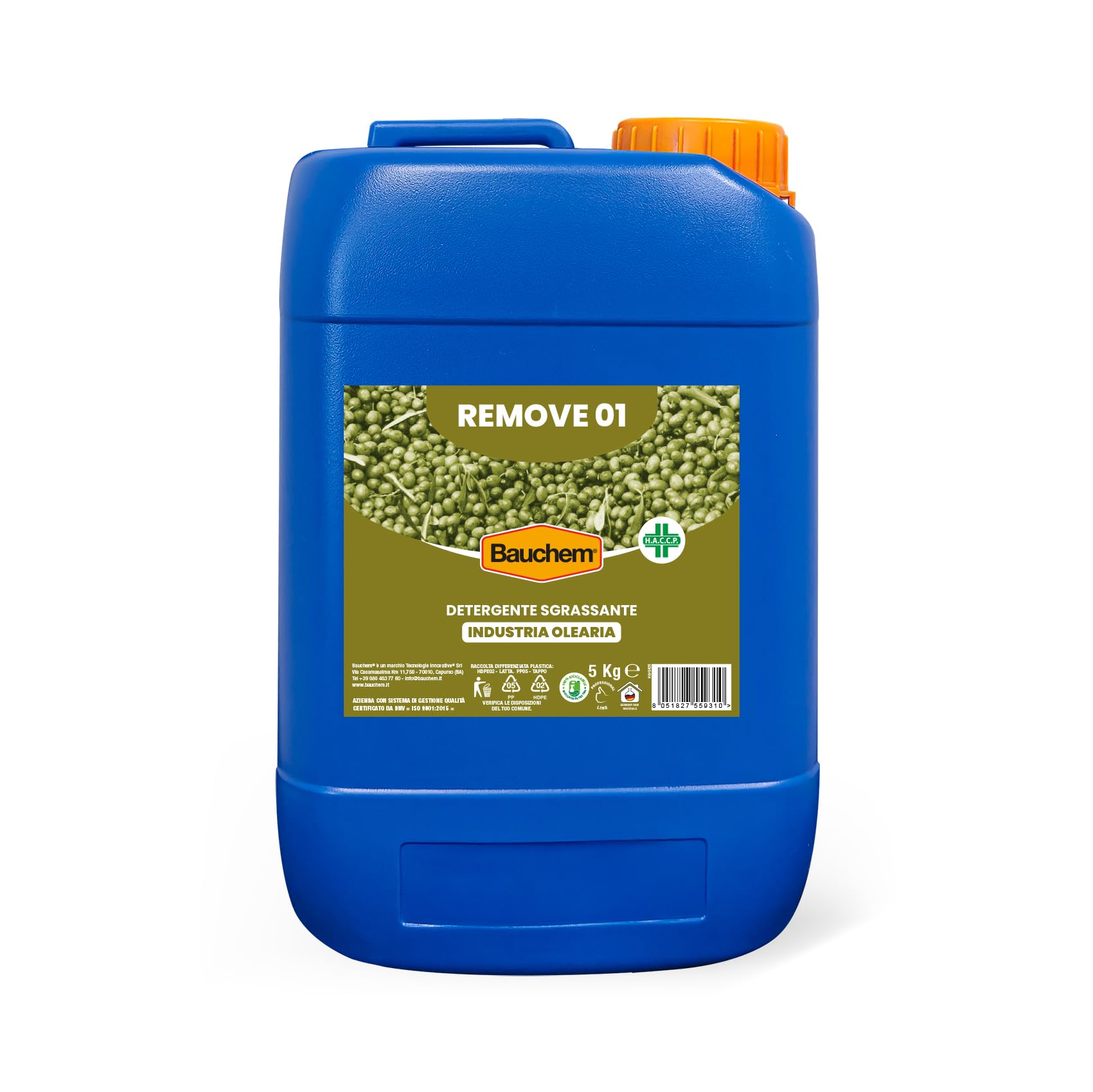 Remov 01 Detergente Sgrassante per Industria Olearia 5 Kg (1)