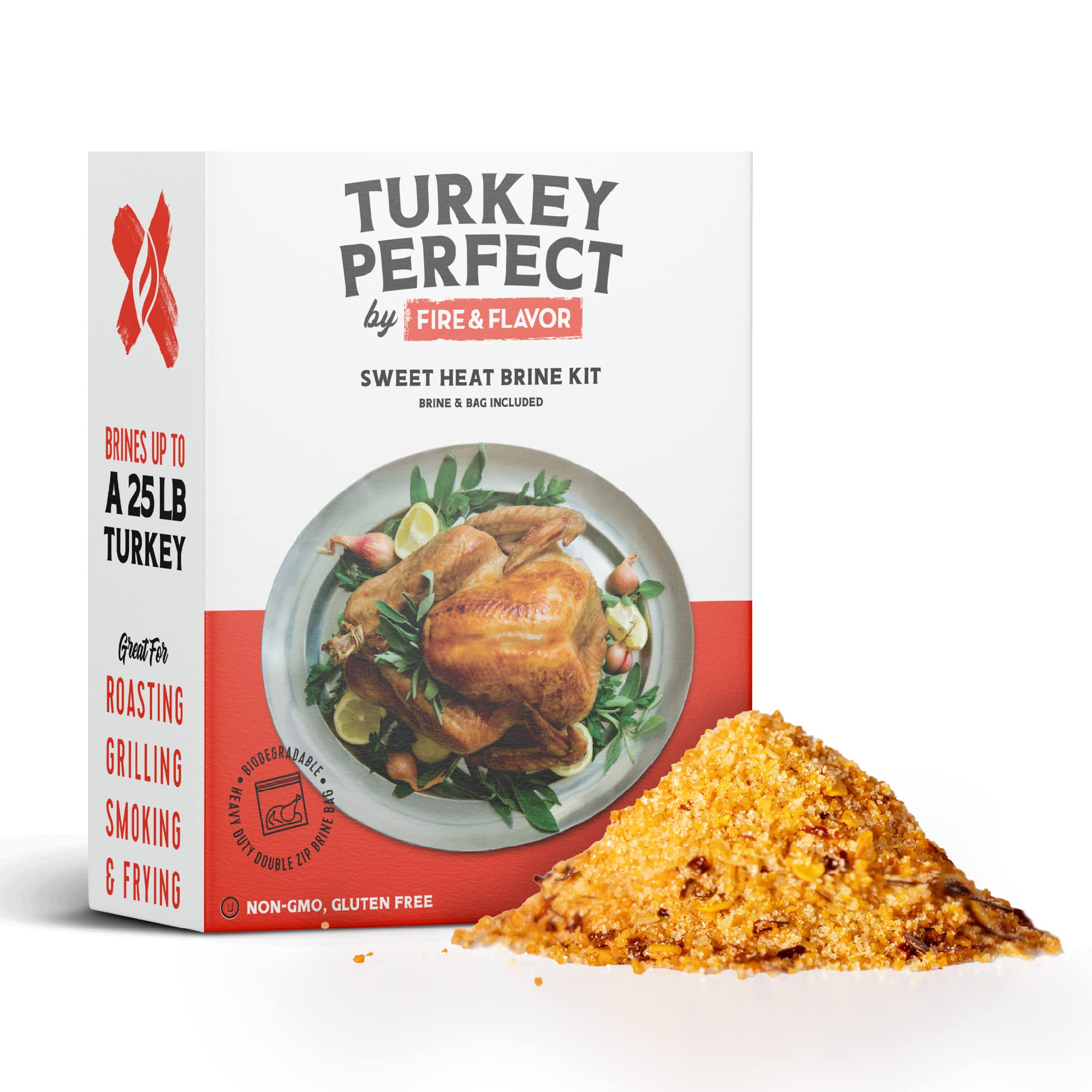 Fire & Flavor Sweet Heat Turkey Brine Kit