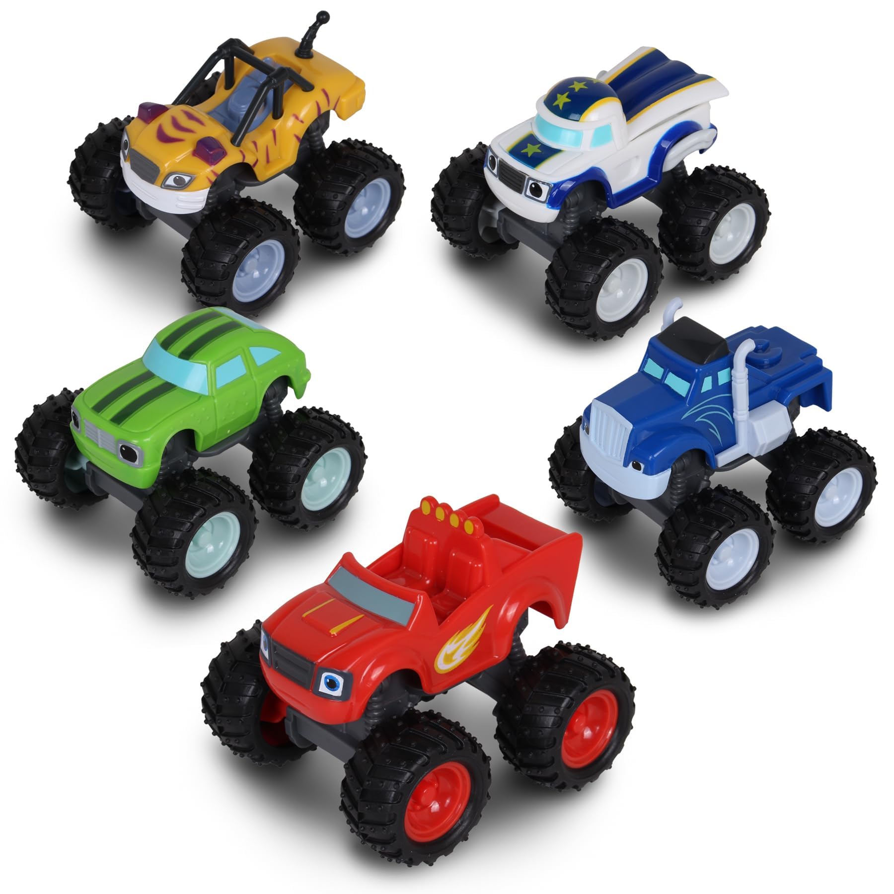 Amazon.com: NKOK Blaze and The Monster Machines (Free-Wheel) 5PK
