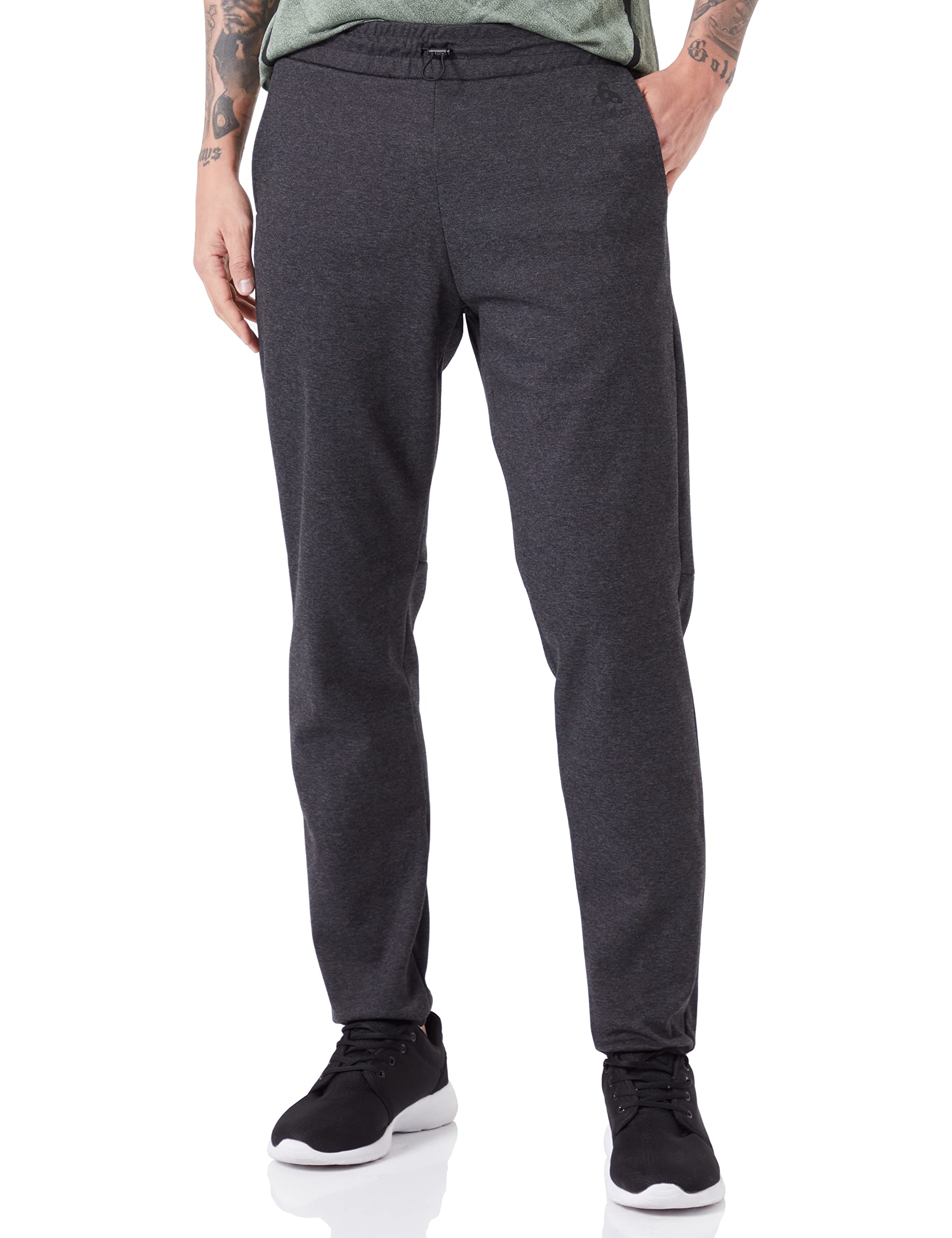 Odlo Men Running pants ACTIVE 365, dark grey melange, XL