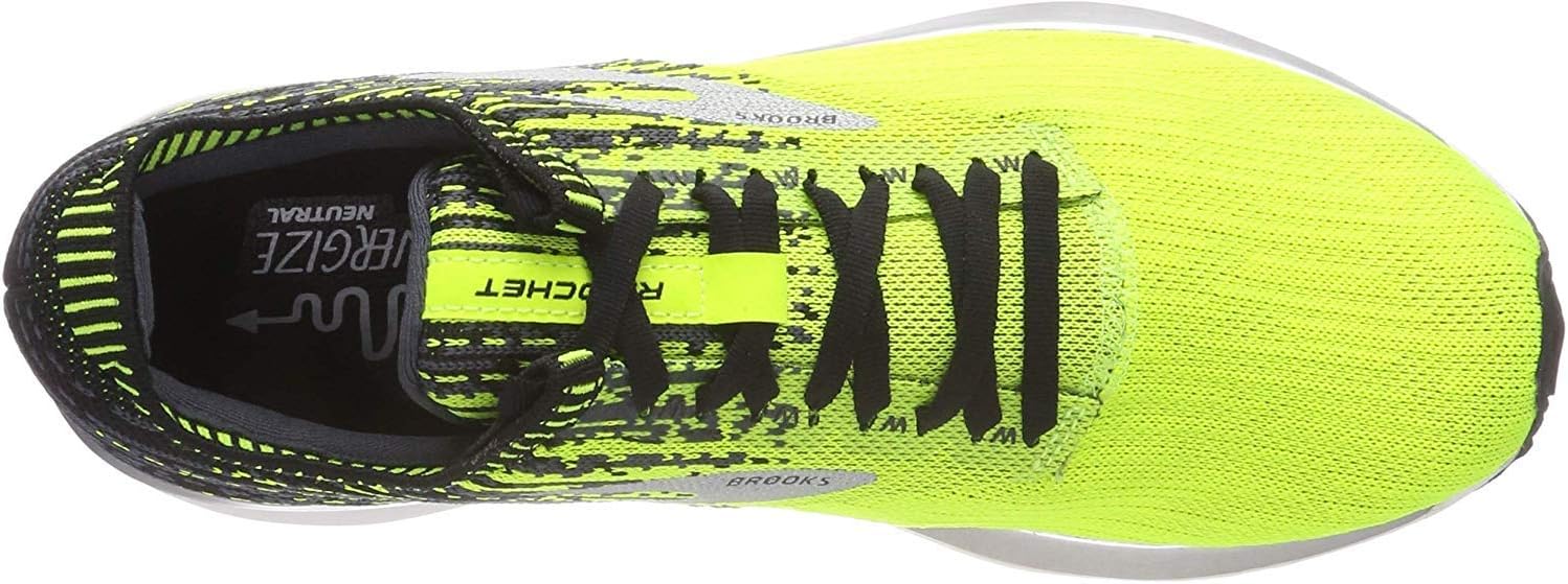 Brooks Mens Ricochet Running Shoe (Nightlife/Black/Ebony, Numeric_12)