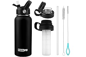 Infusion Water Bottle with Straw: Stay Hydrated and Refreshed