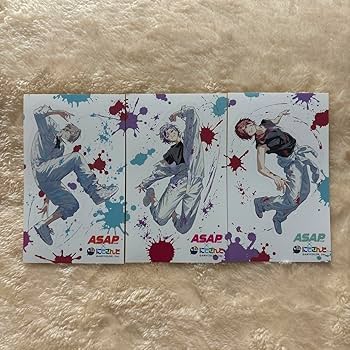 にじさんじ　ASAP　クリアファイル　不破湊　ローレン・イロアス　甲斐田晴 にじさんじASAPクリアファイル不破湊ローレン・イロアス甲斐田晴