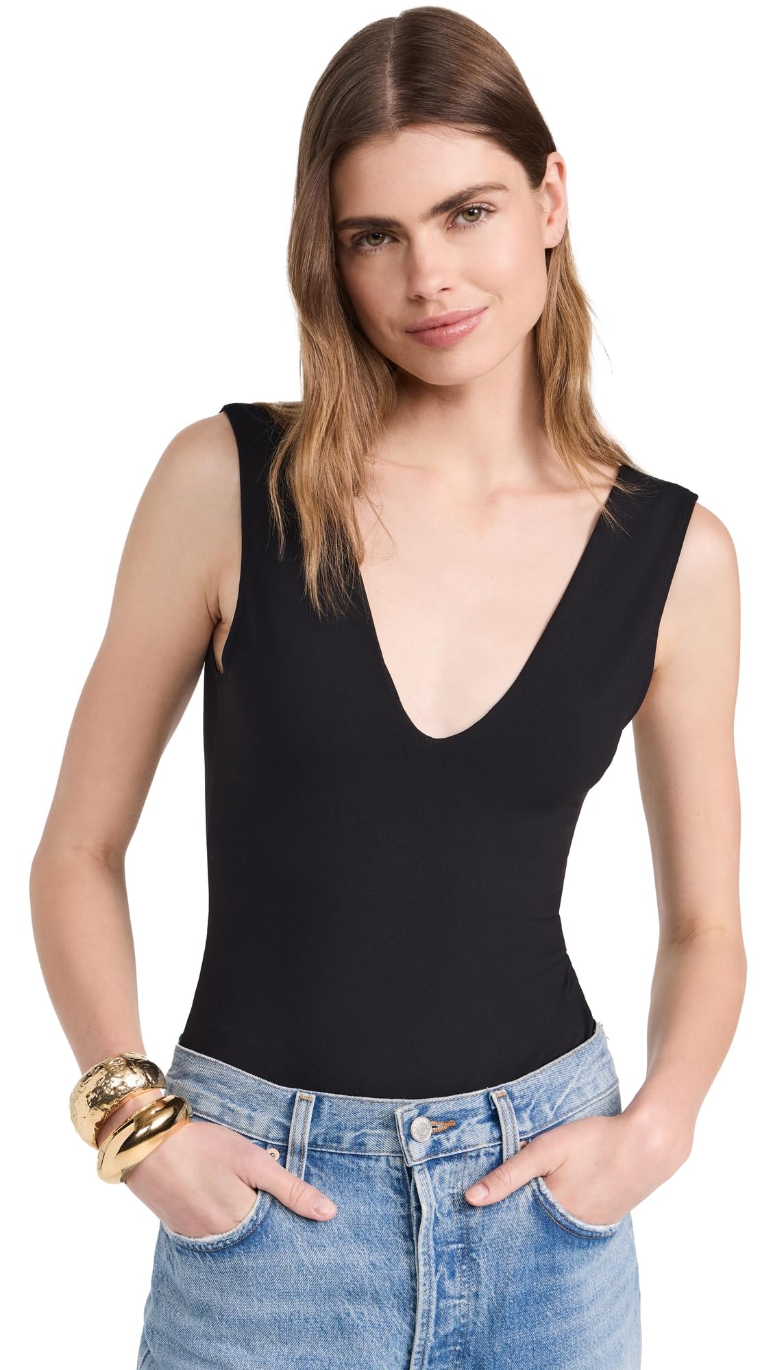 Free People Women's Keep It Sleek Bodysuit