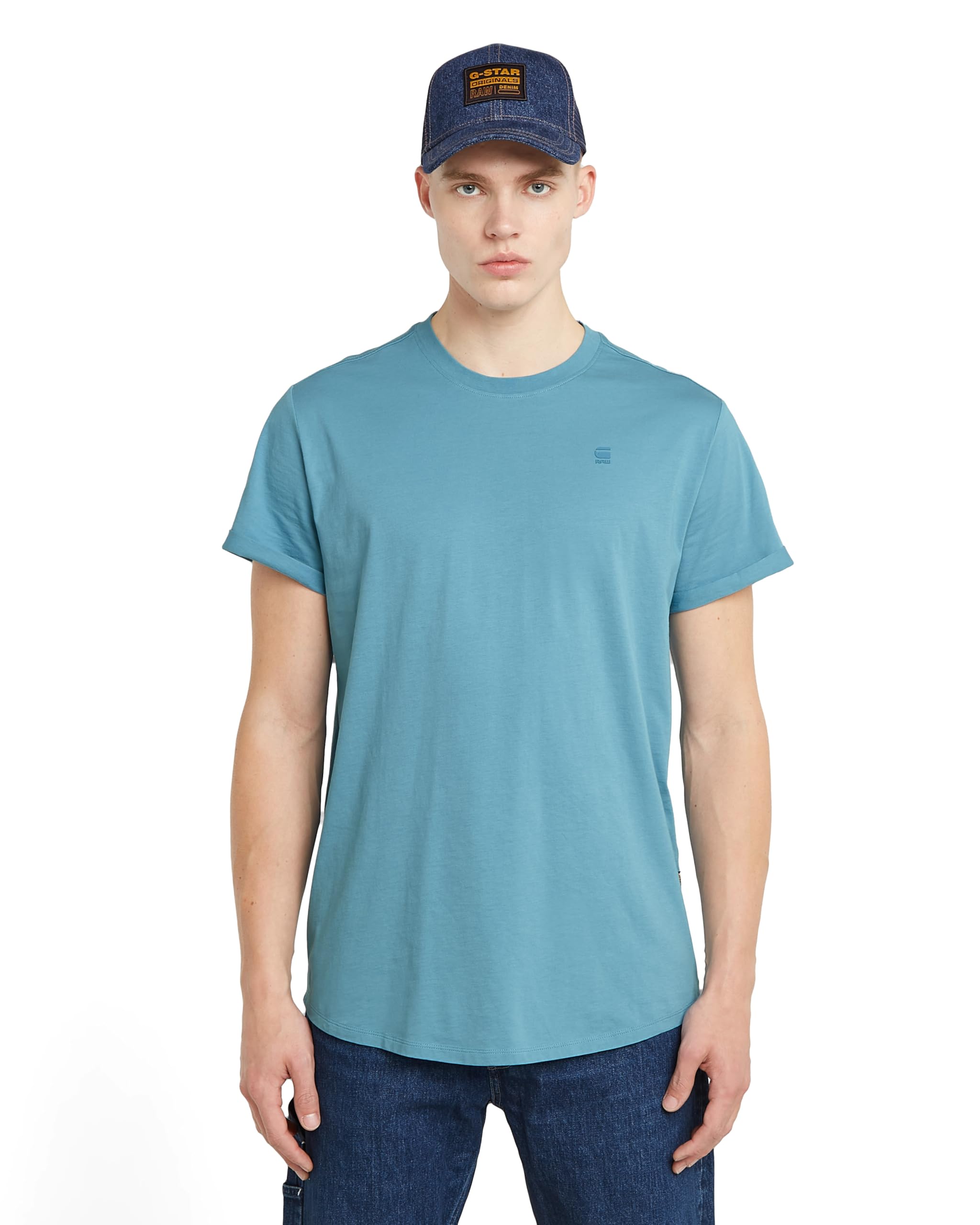 G-STAR Men's Lash T-Shirt, Blue (Niagara D16396-b353-g988), XL