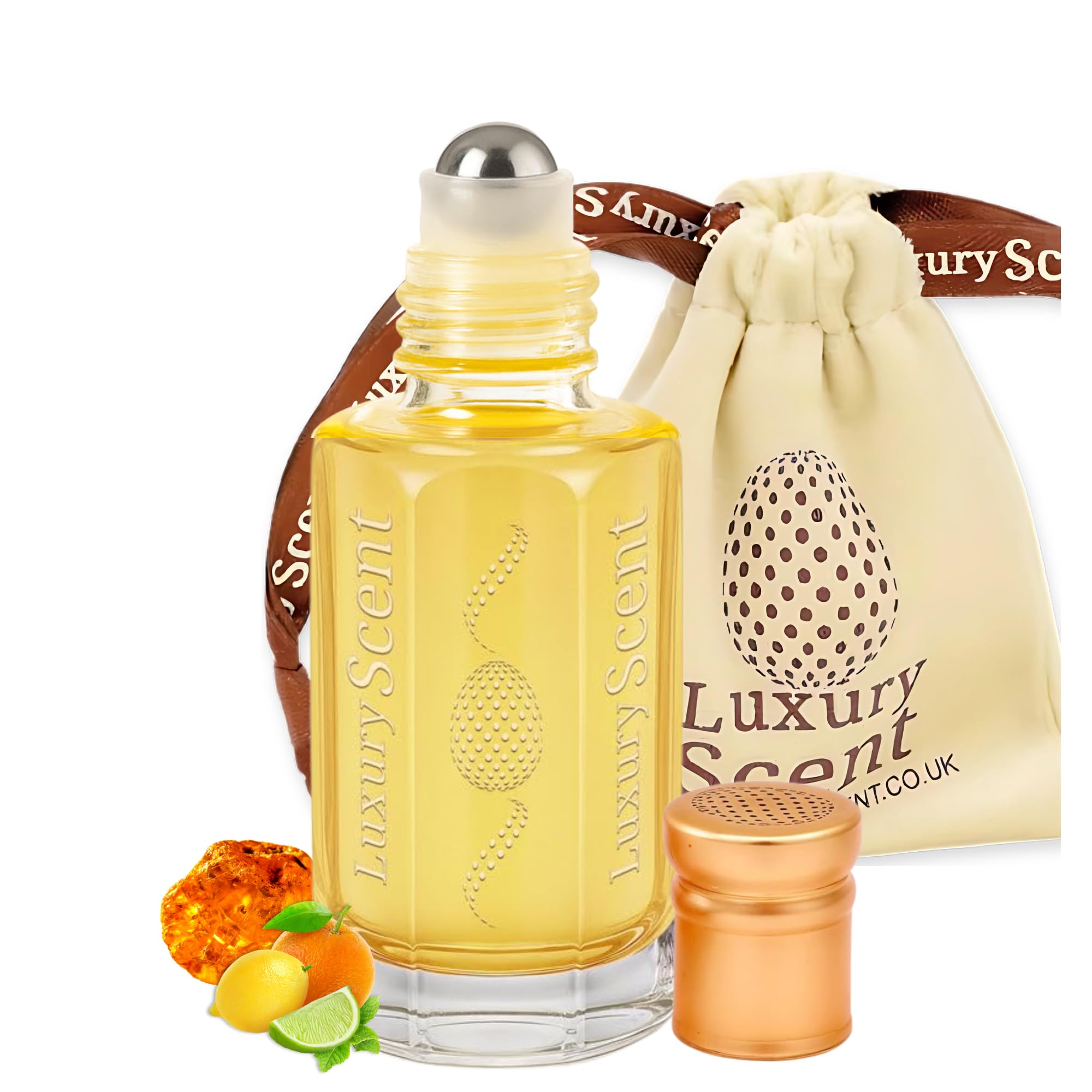 Perfume Oil Night Queen Roll-On 6ml – Long Lasting Alcohol Free Attar for Women – Premium Quality Arabian Fragrance with Citrus, Floral & Musky Amber Notes by Luxury Scent (2025 Edition)