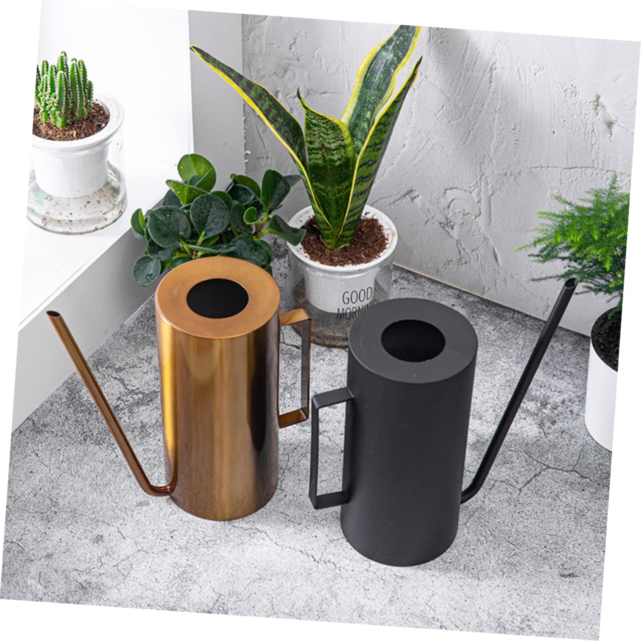 ibasenice Arrosoir Pratique pour Pot de Fleurs Arrosoir sans Éclaboussures pour Jardin Pulvérisateur de Jardin Léger et Portable