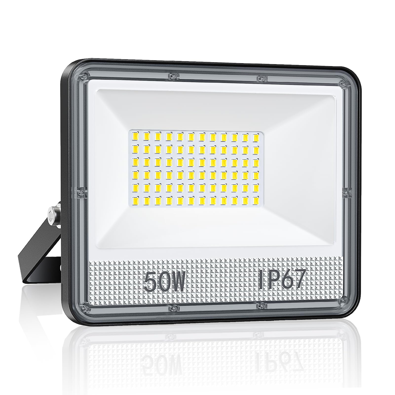 Faretto LED 50W Per Esterni - Illuminazione Potente Da 5000LM Bianco Freddo 7000K - Impermeabile IP67 Per Giardino, Cortile, Garage E Terrazza - Foto 7