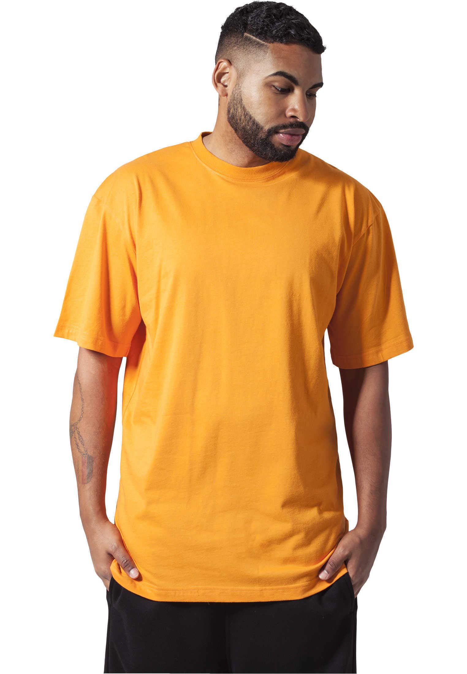 Urban Classicsmens Tall Tee Oversized T-Shirt Oversized Short Sleeves T-Shirt with Dropped Shoulders, 100% Jersey Cotton (pack of 1)