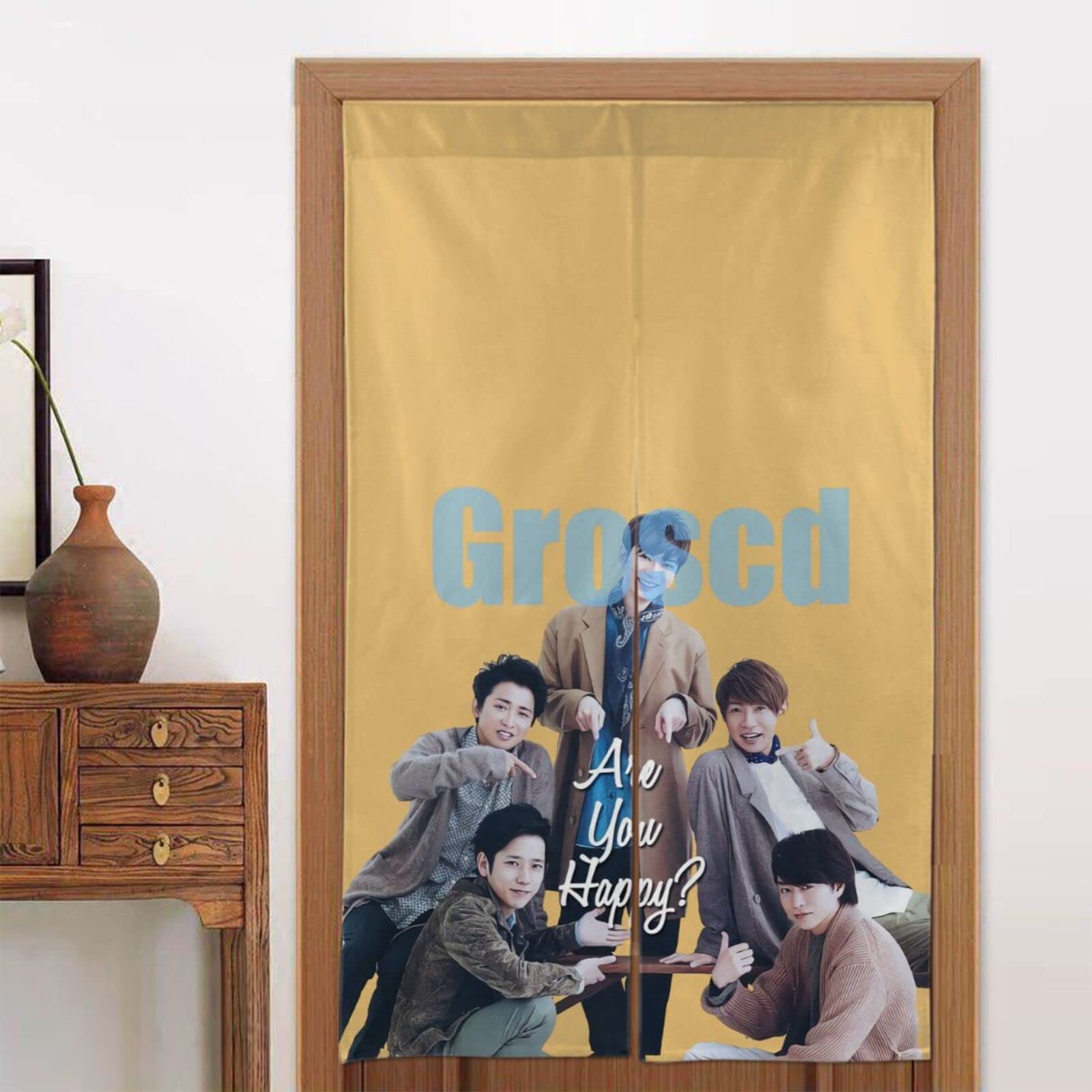 Amazon｜嵐 大野智 櫻井翔 相葉雅紀 二宮和也 松本潤 のれん 暖簾