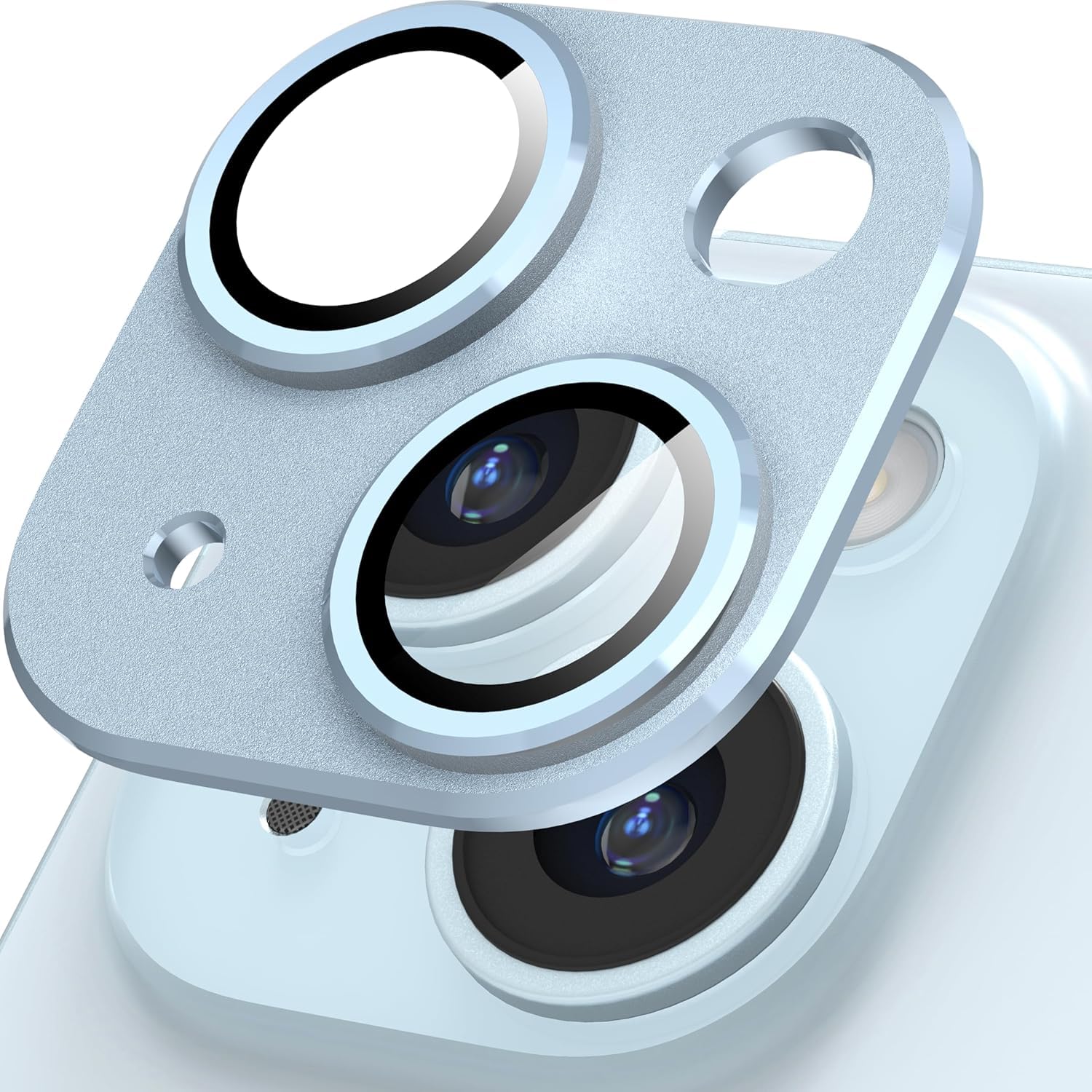 CASEKOO for Camera Lens Film for iPhone 15 6.1"/iPhone 15 Plus 6.7" 9H Tempered Glass Individual Metal Ring Cover HD Clear (Blue) (B0DDJPK59B) Amazon Price History, Amazon Price Tracker