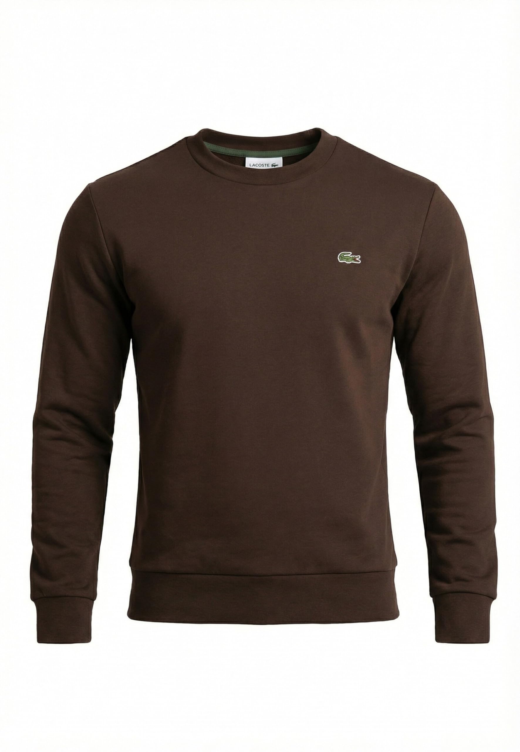 Lacoste Men's Fleece Crew Neck Sweatshirt, Buffle, XL