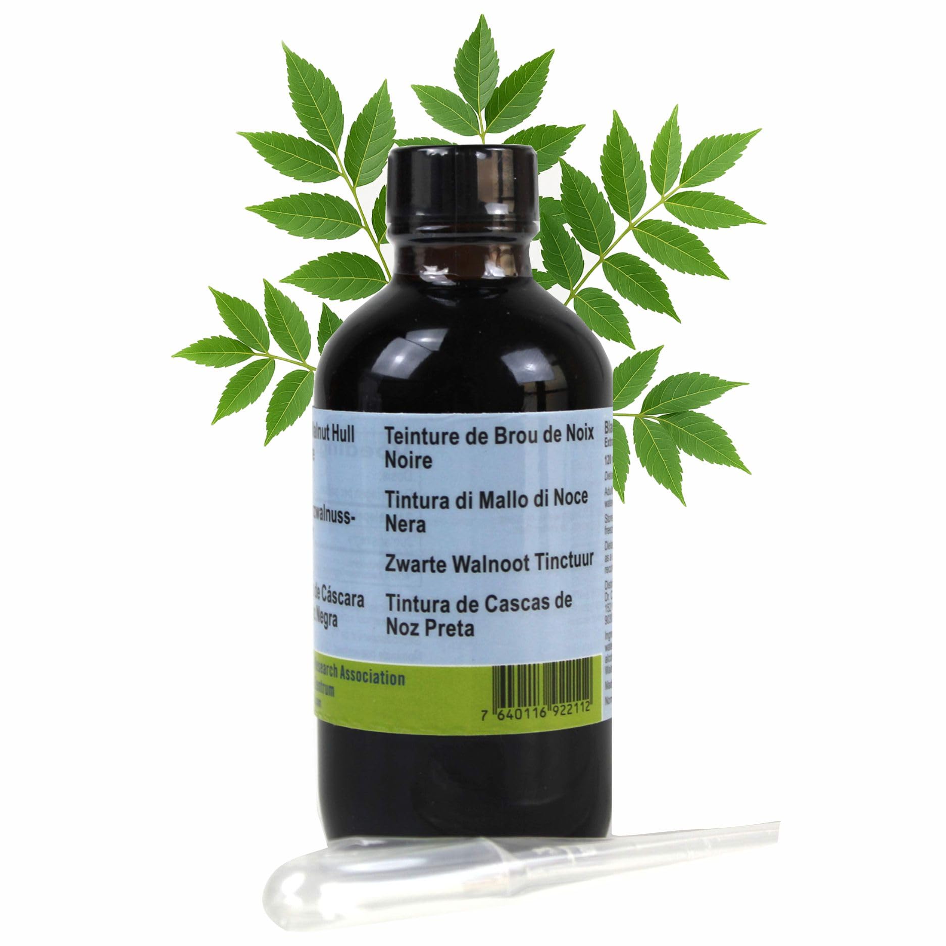 Nalewka z orzecha czarnego 120 ml Ekstra mocna wg Dr Hulda Clark