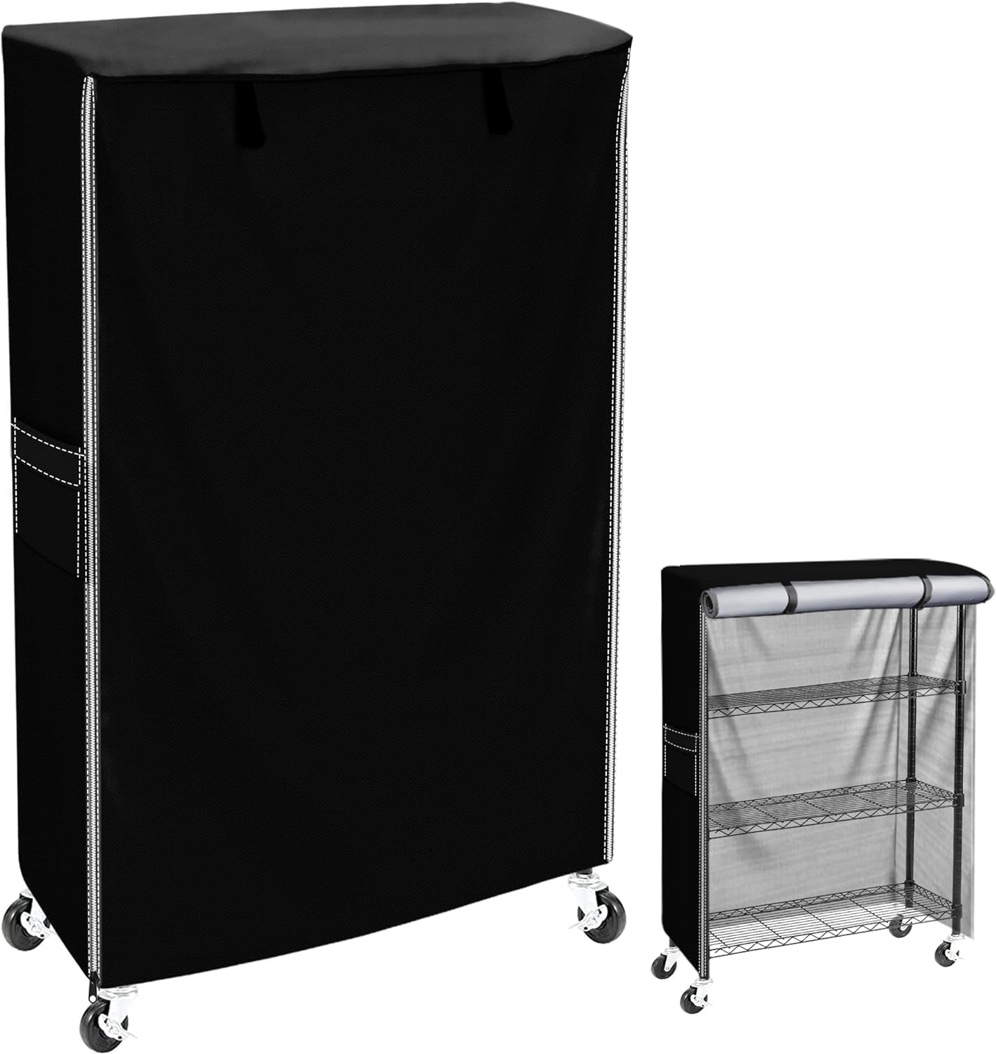 MOLLYAIR Wire Shelf Cover,600D Heavy Duty Waterproof