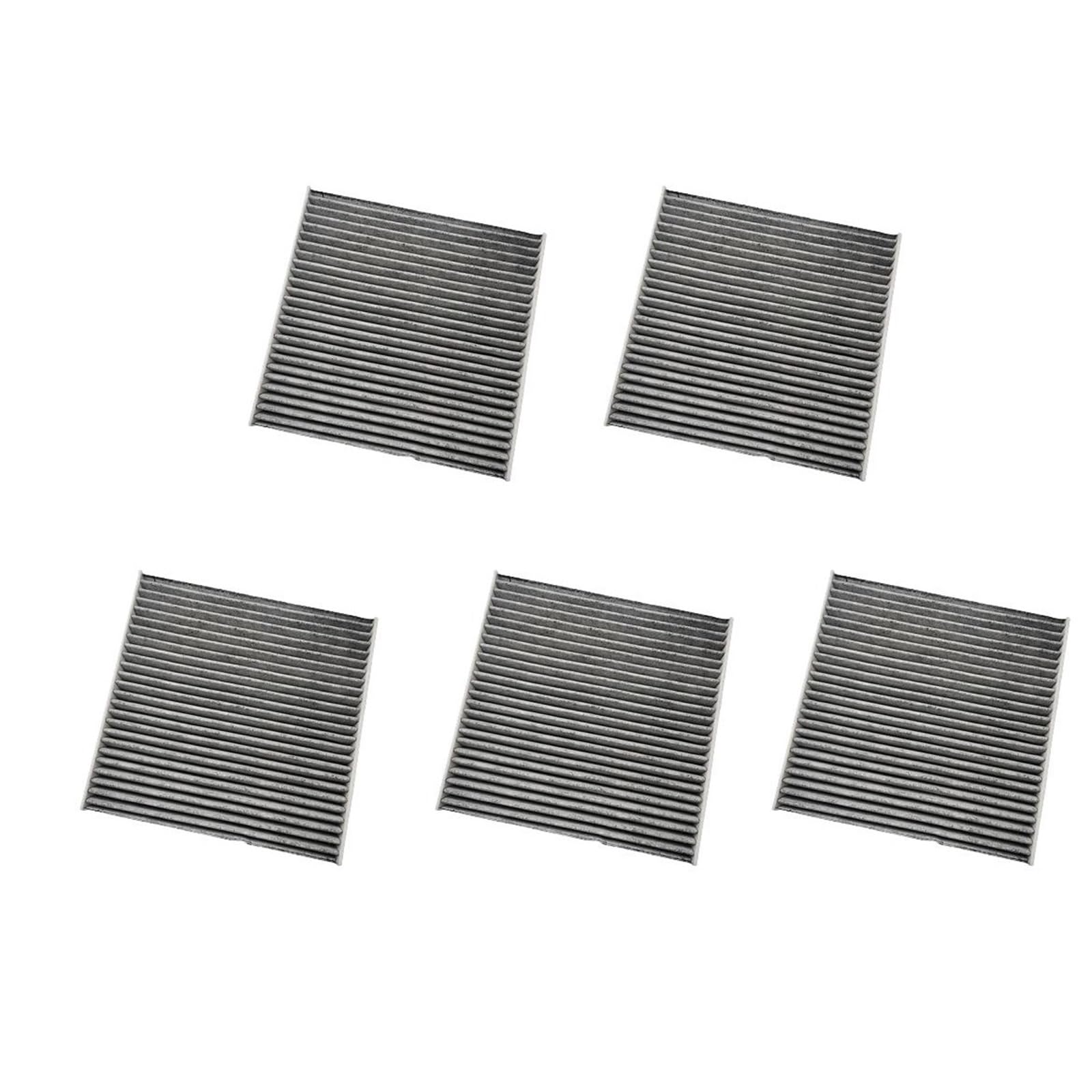 Arqvzxyu 5Pcs Cabin Filter Air Filter Fit For Acura Tsx 2004-2014 Carbon Fiber Cabin Auto Filters Cf10134 80219-Shj-A01 80292-Sda-407 80292-Sda-A01(5Pcs)