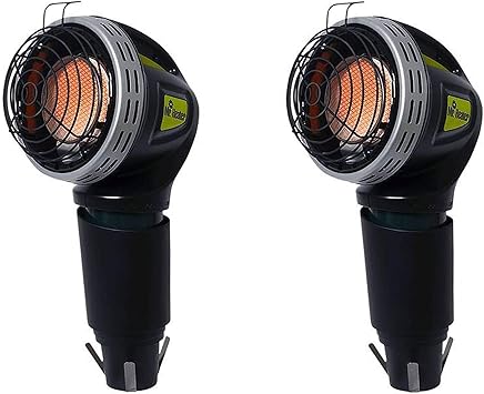 Review Mr. Heater MH4GC 4000 BTU Propane Portable Golf Cart Cup Holder Heater (2 Pack)