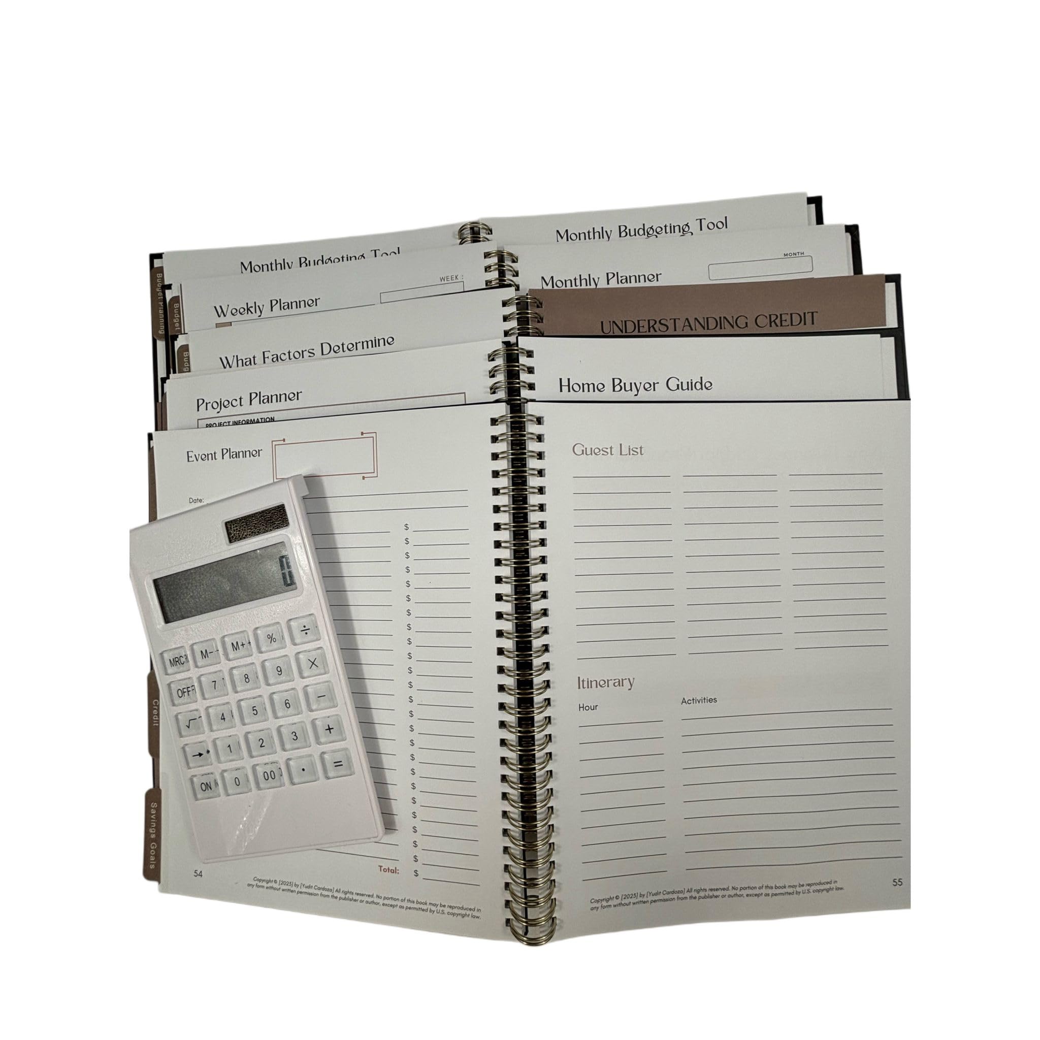 Amazon.com : visual budgeting budget planner - (spanish or english ...