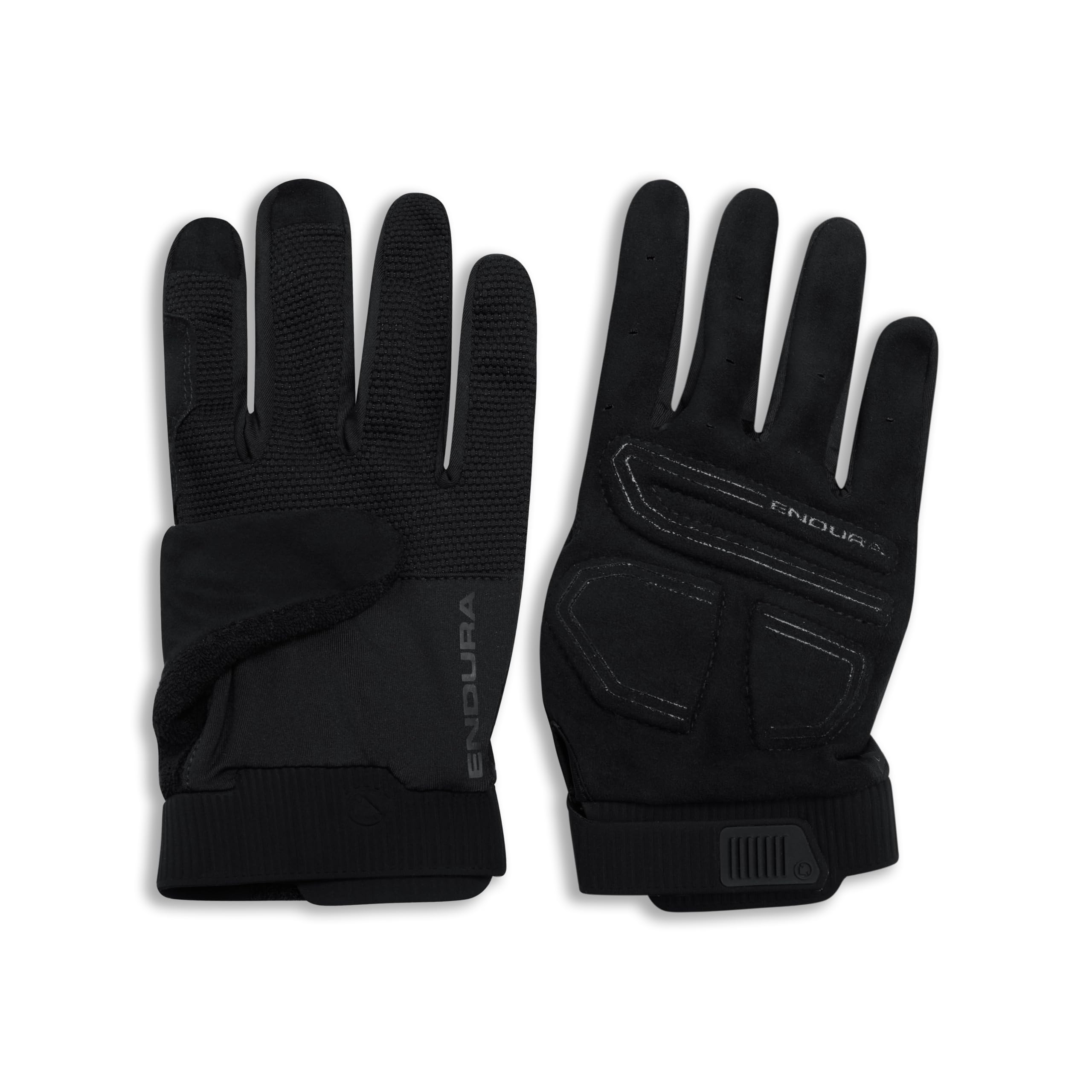Endura Loop Full Finger Gloves Black Extra Large