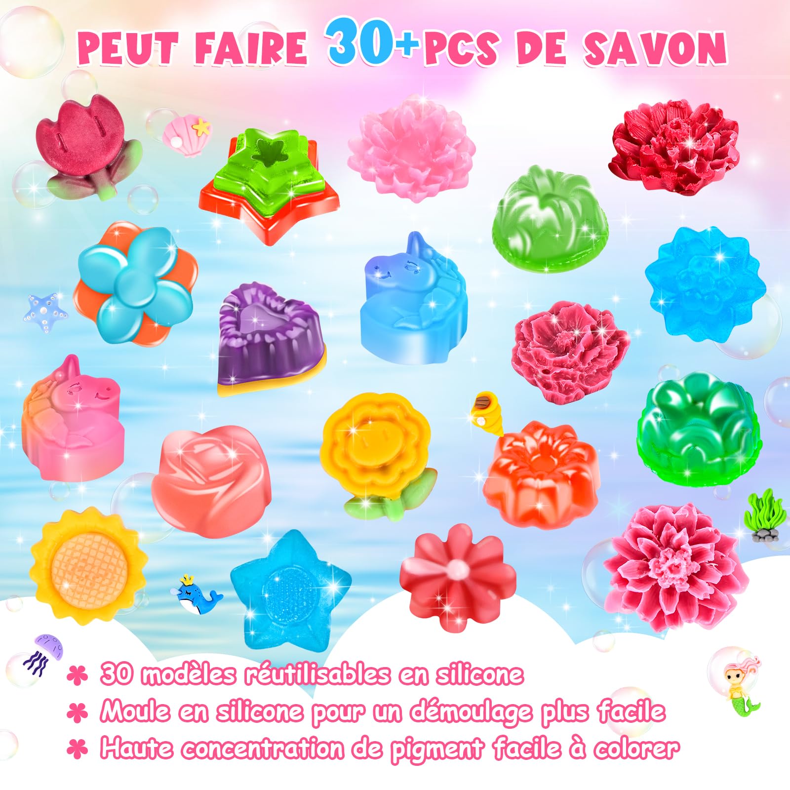 Kit Fabrication Savon Kit Savon a Faire Soi Meme Atelier Creatif Enfant Kit Fabrication Savon Kit Savon a Faire Soi Meme Atelier Creatif Enfant
