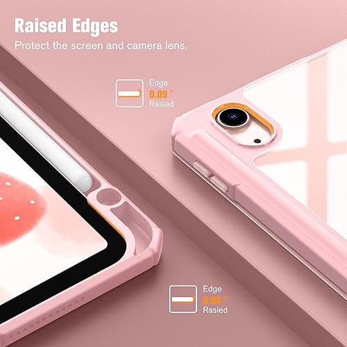 Miniatura 16 de Fintie Funda híbrida delgada para iPad Air de 11 pulgadas M3 (2025) / M2 (2024), iPad Air 5ª (2022) / 4ª generación (2020) de 10.9 pulgadas, funda a