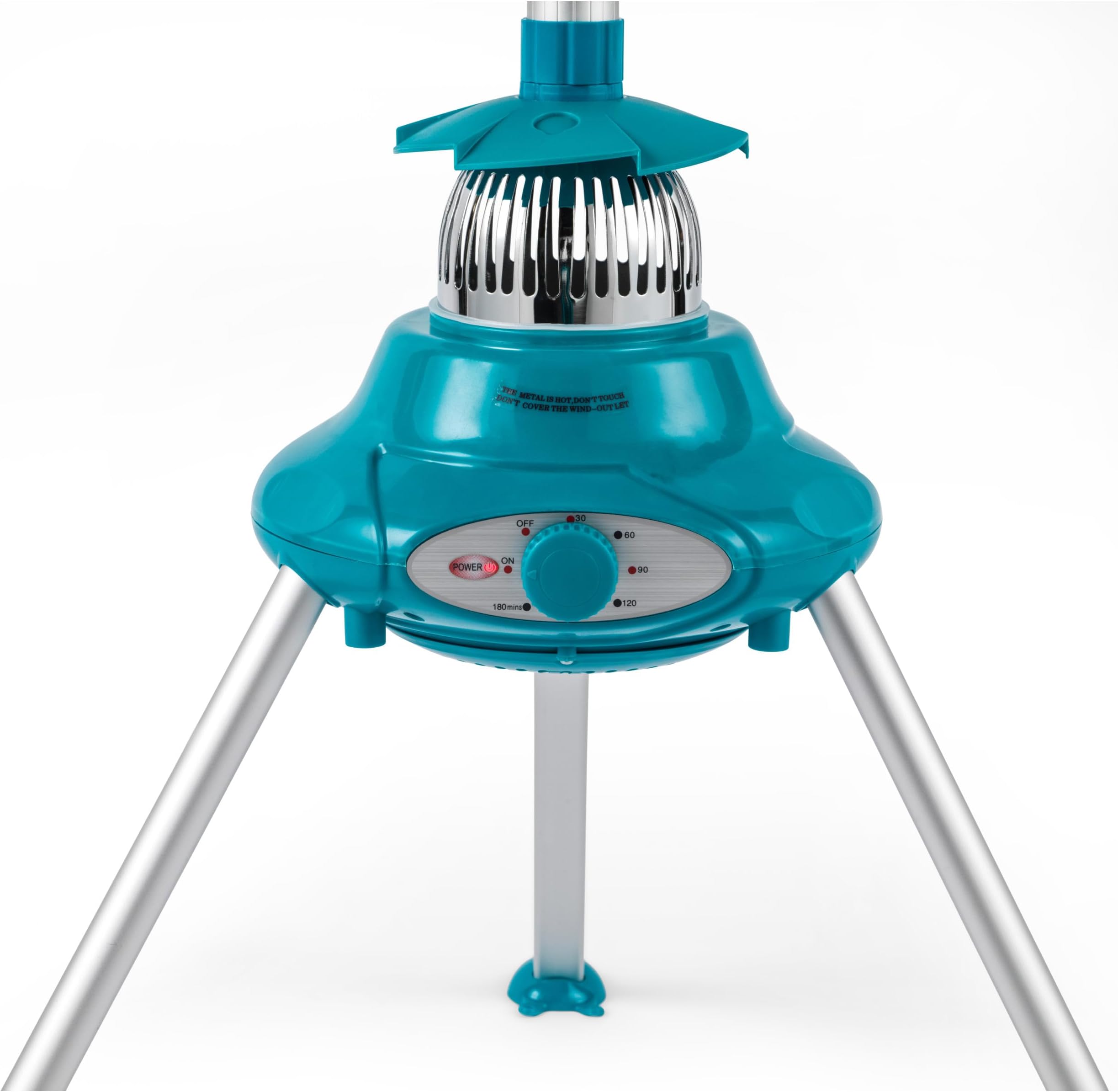 Beldray Heated Clothes Airer Pod - Hot Air Indoor Clothes Dryer With Cover, Quick Drying Time, Holds Up To 10kg, 6 Drying Arms For Hangers, 6 Heat Settings, Reduce Creases 900/1000W, LA041258