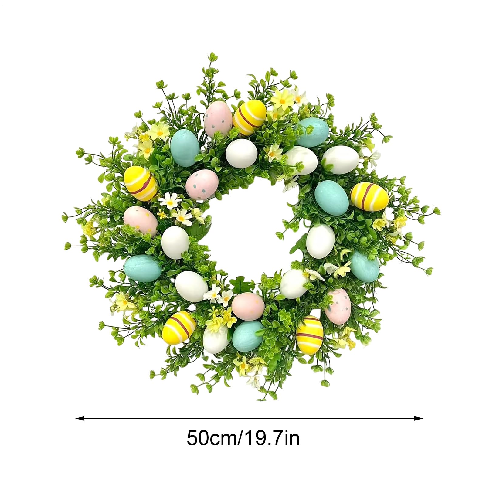 Ghirlanda di Primavera Uova Di Pasqua Decorazione Artificiale