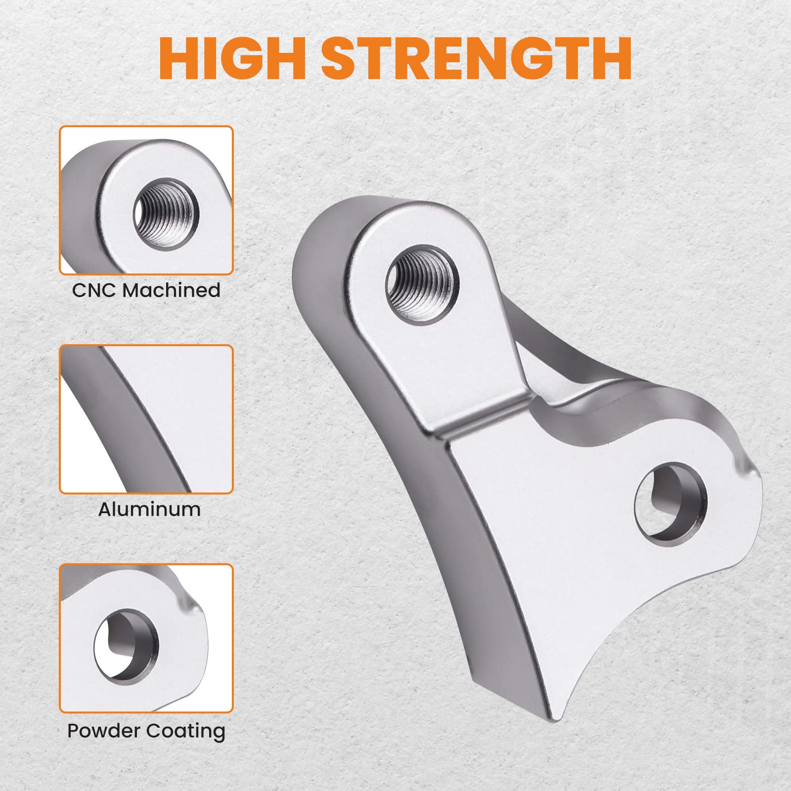 Waverspeed 1" Rear Lowering Kit for Harley Davidson 20172021, Aluminum