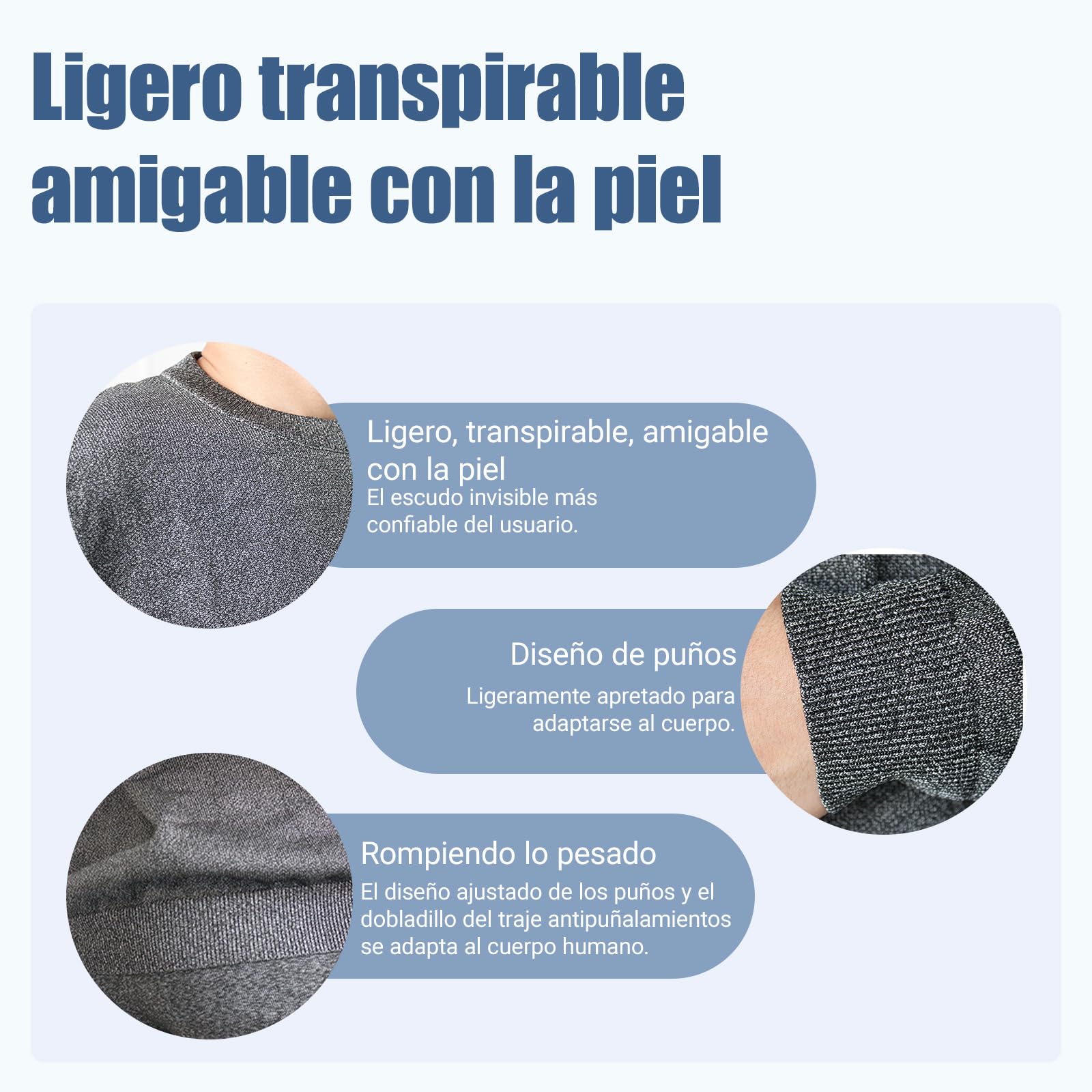 Chaleco antipuñaladas, Ropa Anti puñaladas, Ropa de Seguridad, Suave y cómodo, para la fabricación de Metales, procesamiento de Chapa, producción de Herramientas