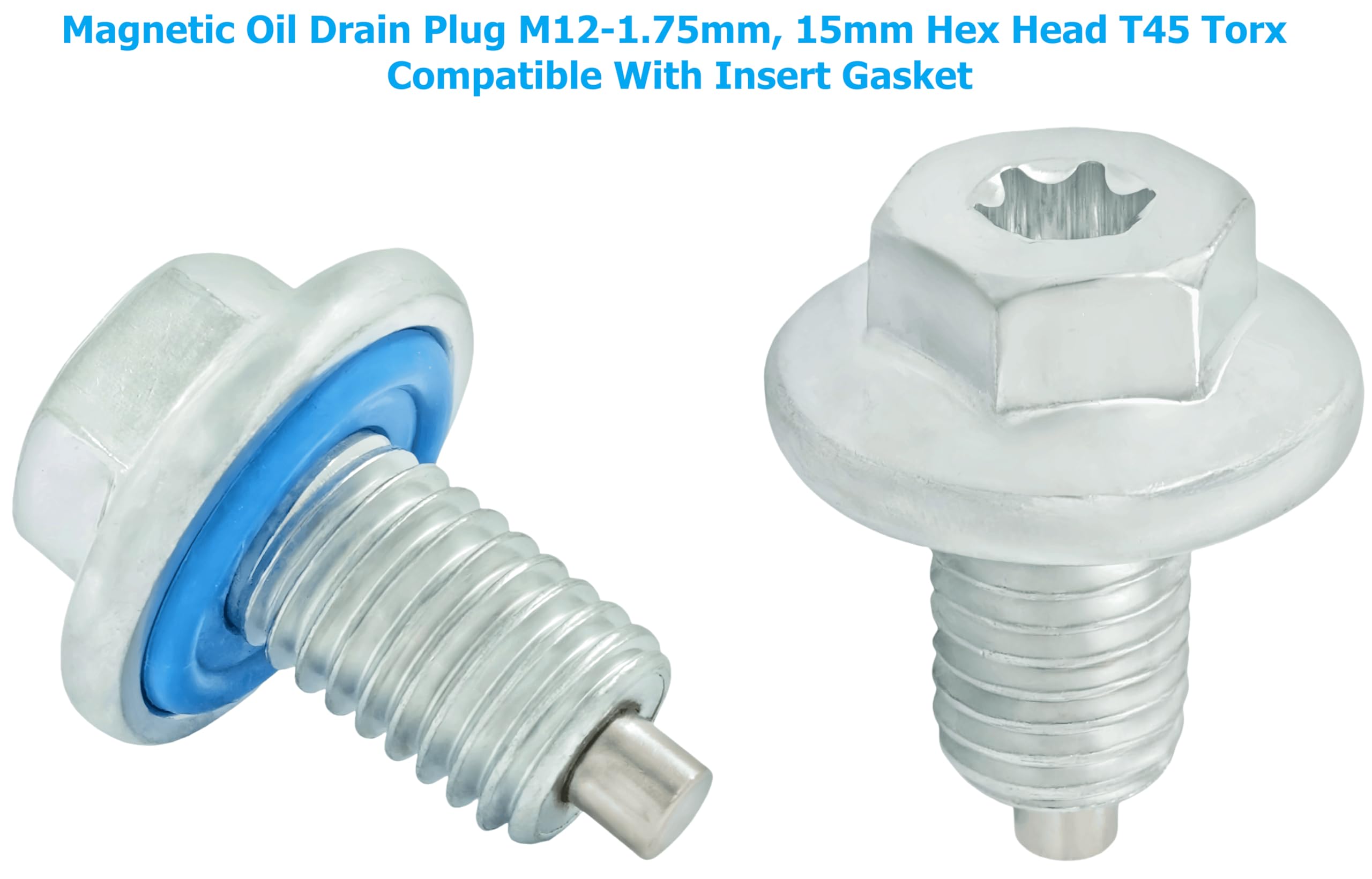 4.5mmカートリッジ Amazon.com: 5PCS Magnetic Oil Drain Plug M12-1.75, 15mm Hex Head