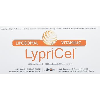 Amazon 液状サプリメント ビタミンc1000mg 30包 Lypricel Liposomal Vitamin C 30 Packets 海外直送 並行輸入 Livon Laboratories ビタミンc