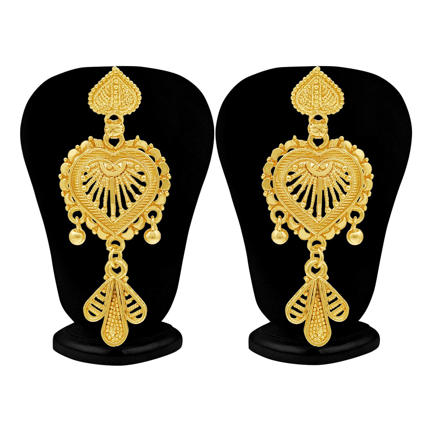 Spectacular 24 Carat Plated Choker Necklace Set