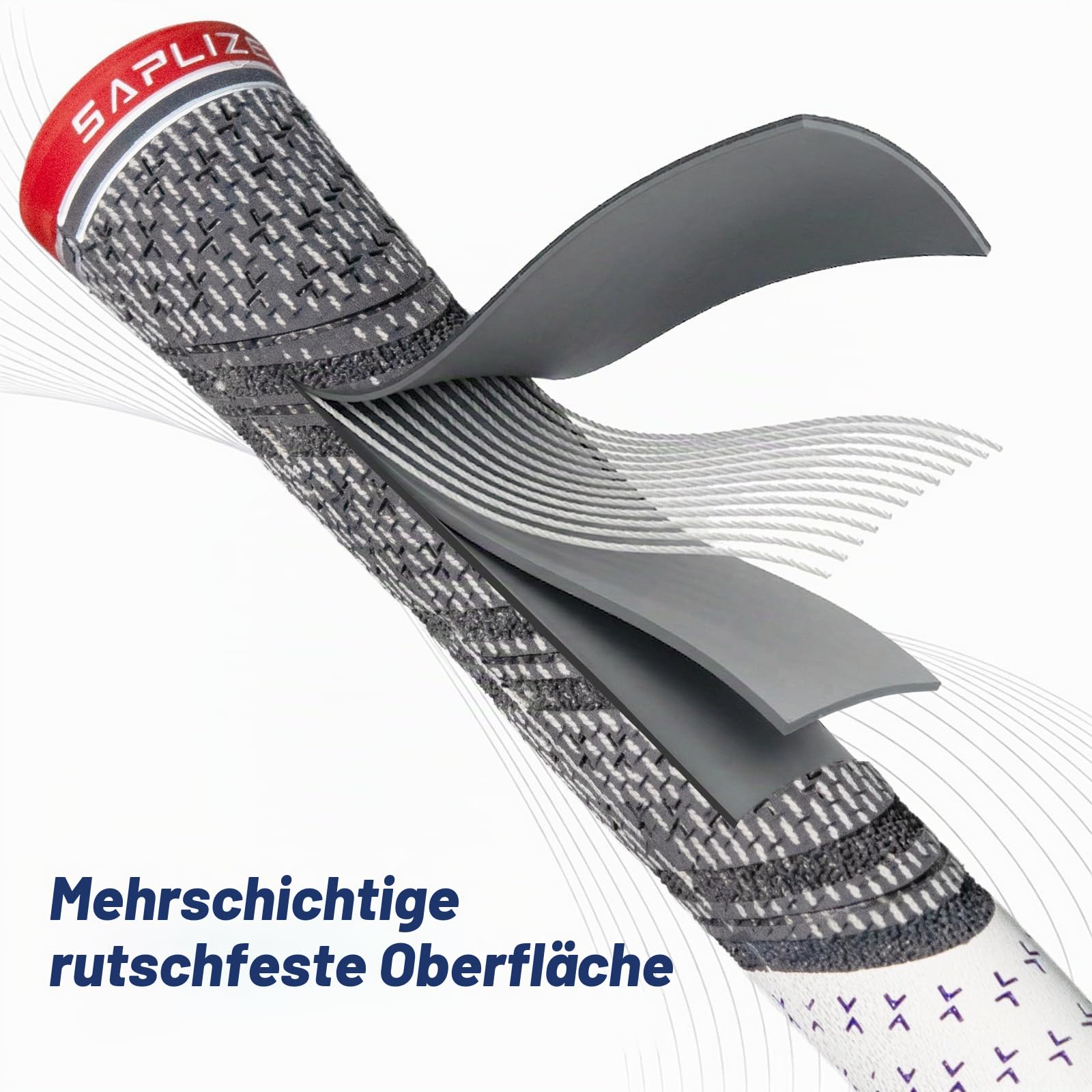 SAPLIZE Golfgriffe 13-teilig mit komplettem Umrüstsatz