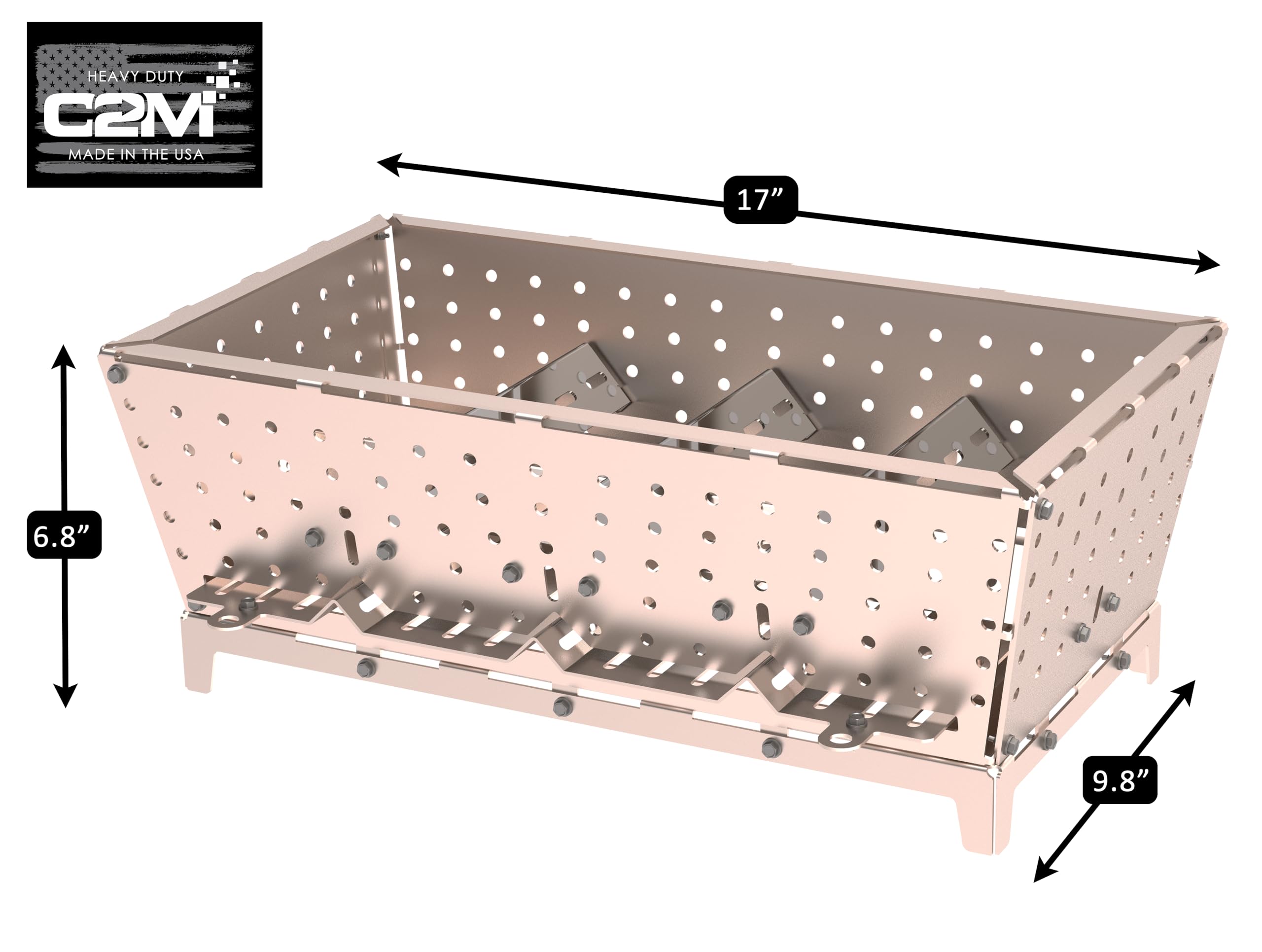 c2M Pellet Pit (per pellet di legno), adatto per camini, montaggio richiesto