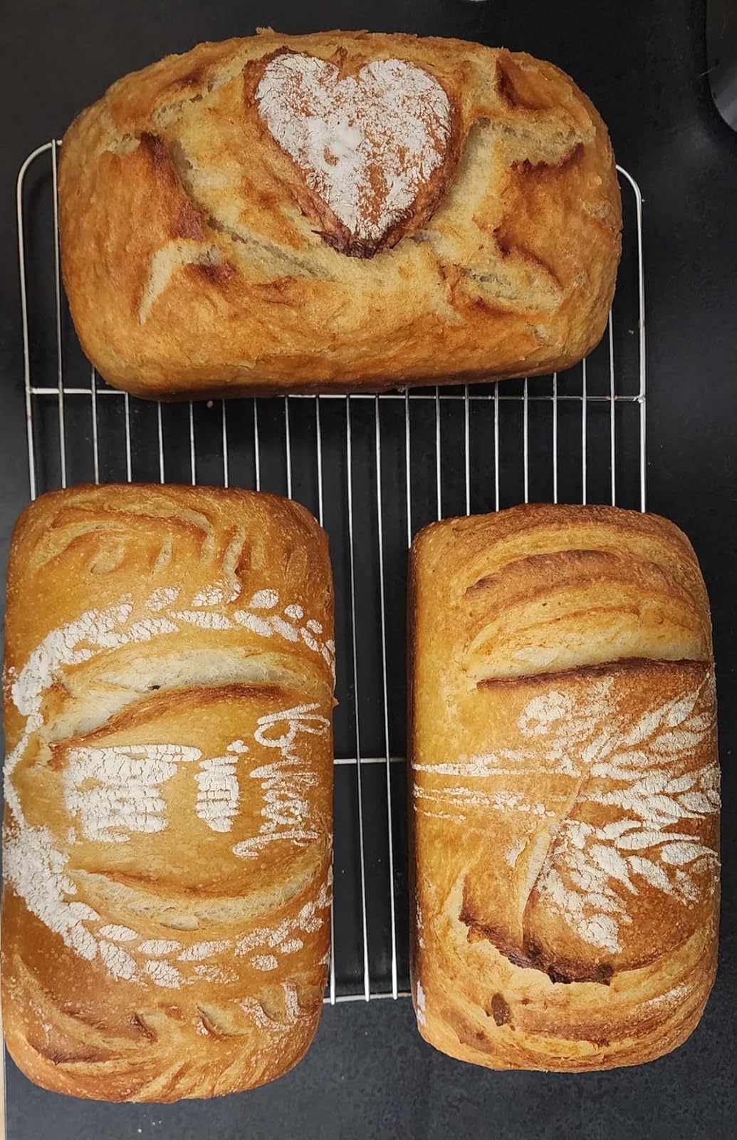2-in-1 Kastenform aus Gusseisen mit Deckel - Langlebige Kastenformen Rechteckige Backform Gleichmäßige Wärmeverteilung für Heimbacken (Silikonmatten 3-teiliges Set, Klein)