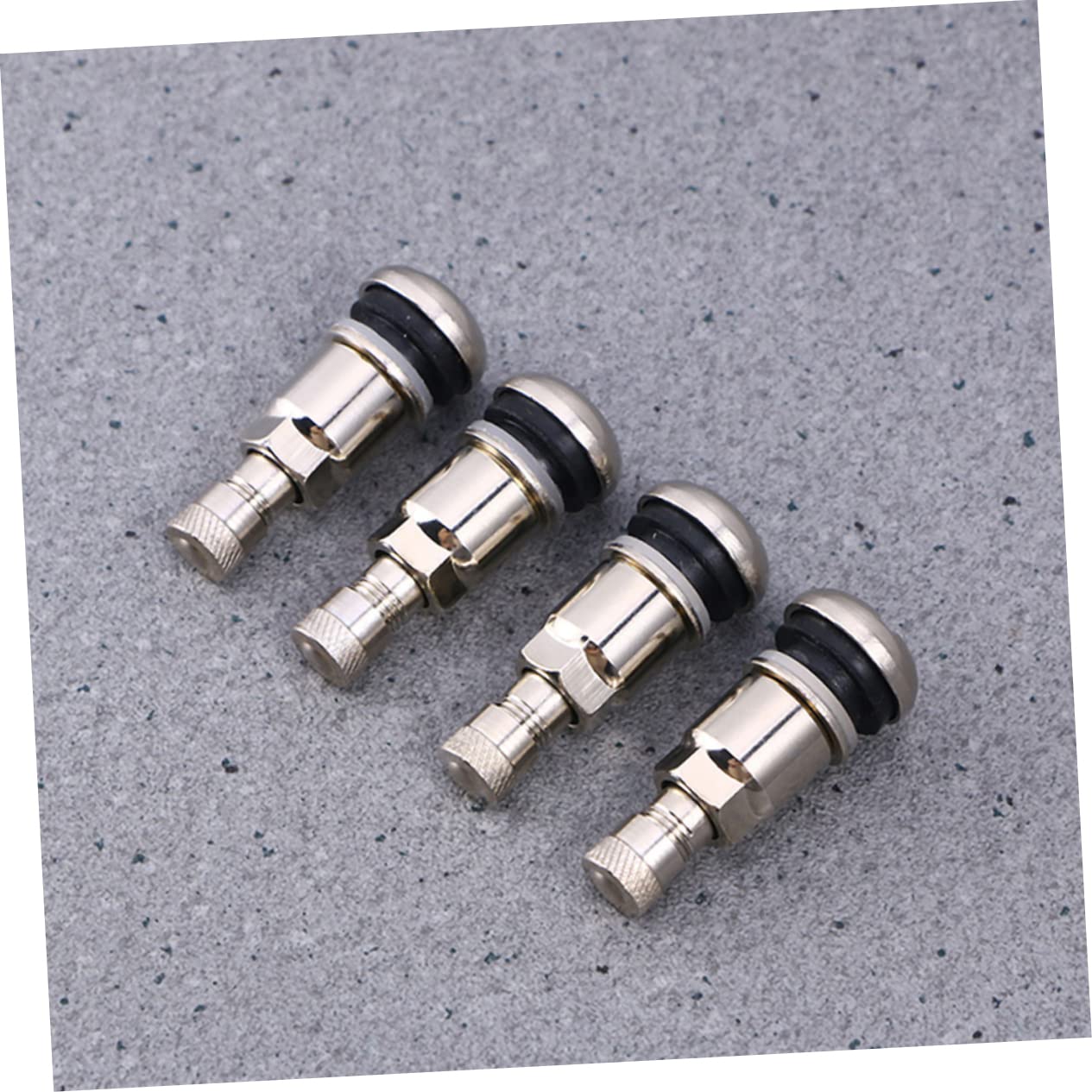 Bouchons de Valve pour Pneus de Voiture en Acier Inoxydable 12 Pièces