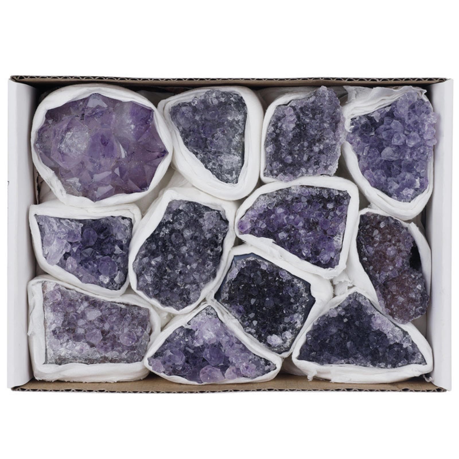 XWFNQSF Healng Raw Amethyst Cluster Amethyst Geode Crystals Stone Rock for Jewelry Making Gemstone Spiritual Gifts