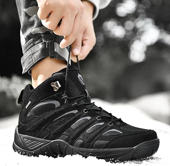 Mid-Top-Wüstenstiefel Für Den Außenbereich, Schnürsport, Leichte