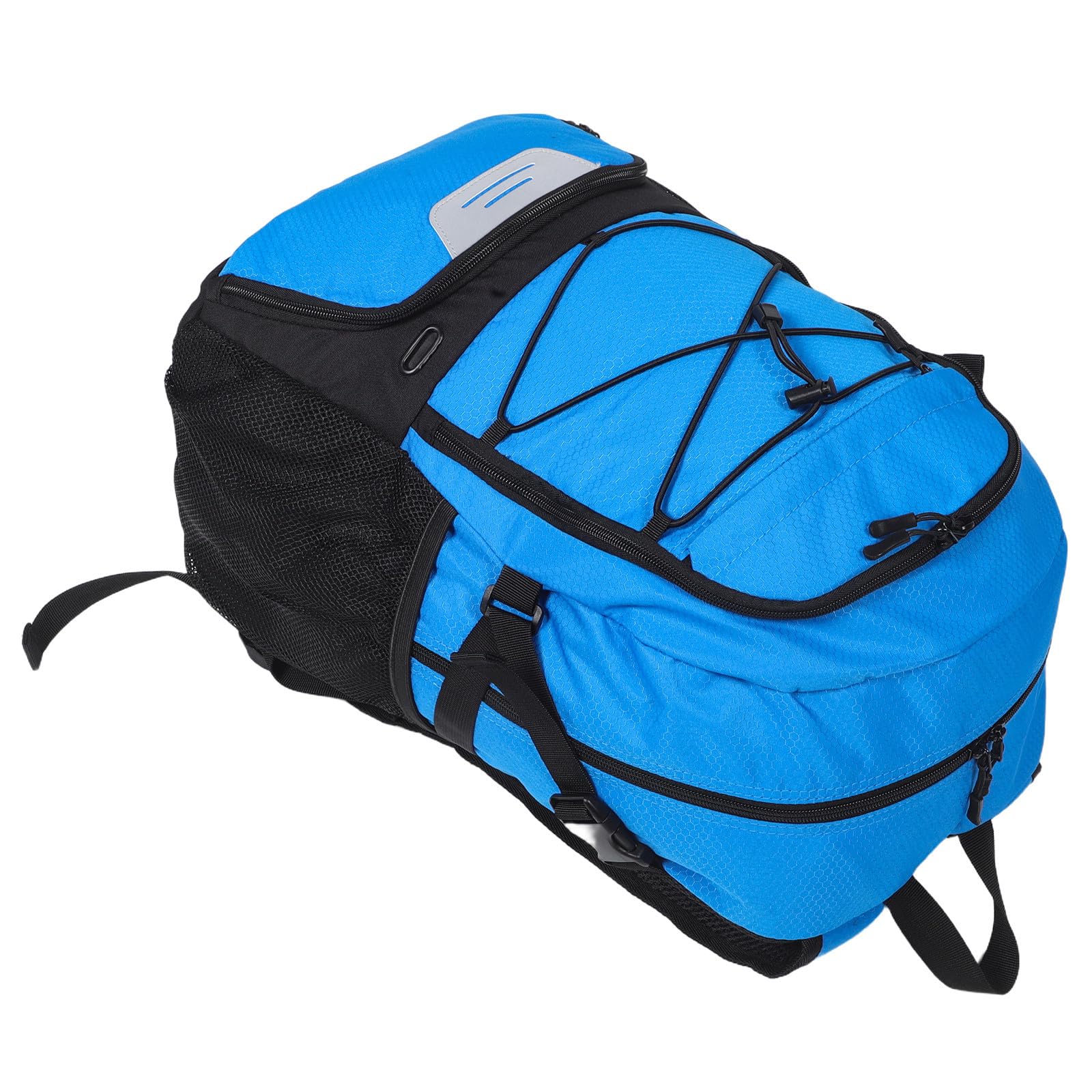 Toyvian Mochila de Béisbol Mochila Deportiva de Tela Oxford Azul 1 Pieza Compartimento para Zapatos, Firme, para Baloncesto, Fútbol y Béisbol, Adolescentes y Adultos