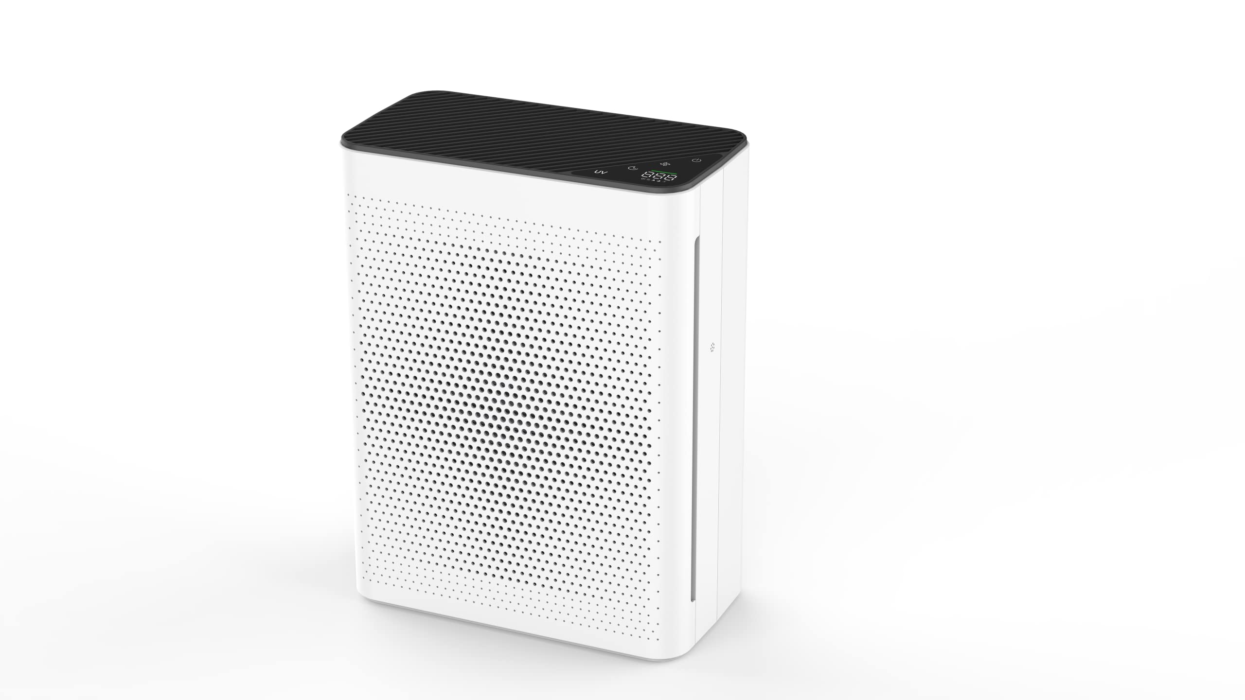 Zestaire Alpha 5 Air Purifier | 5 in 1 - UV Light + Ionizer + H13 True HEPA +Carbon Filter + Prefilter | Air Quality Monitor | Auto & Sleep Mode Touch Control 1008 sq ft. Coverage for Pets