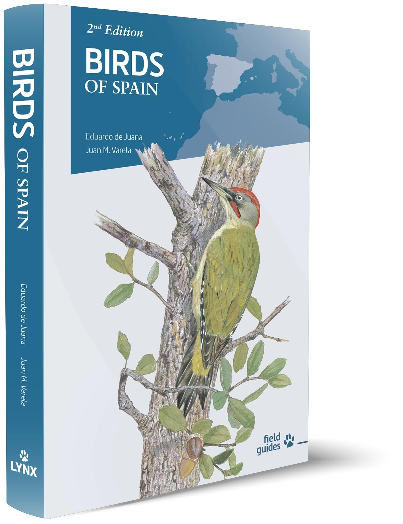 Birds of Spain. 2nd Edition by Eduardo de Juana (Paperback Book)